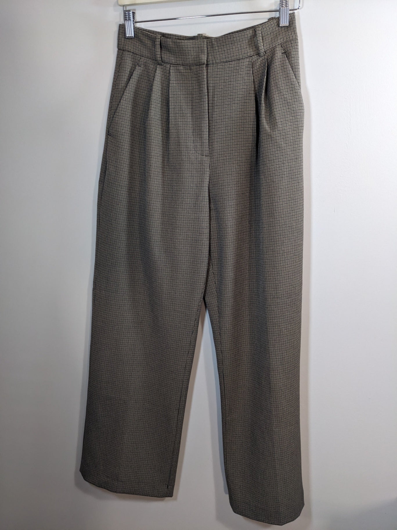 Abercrombie & Fitch Brown Plaid Sloane Pants - sz 27