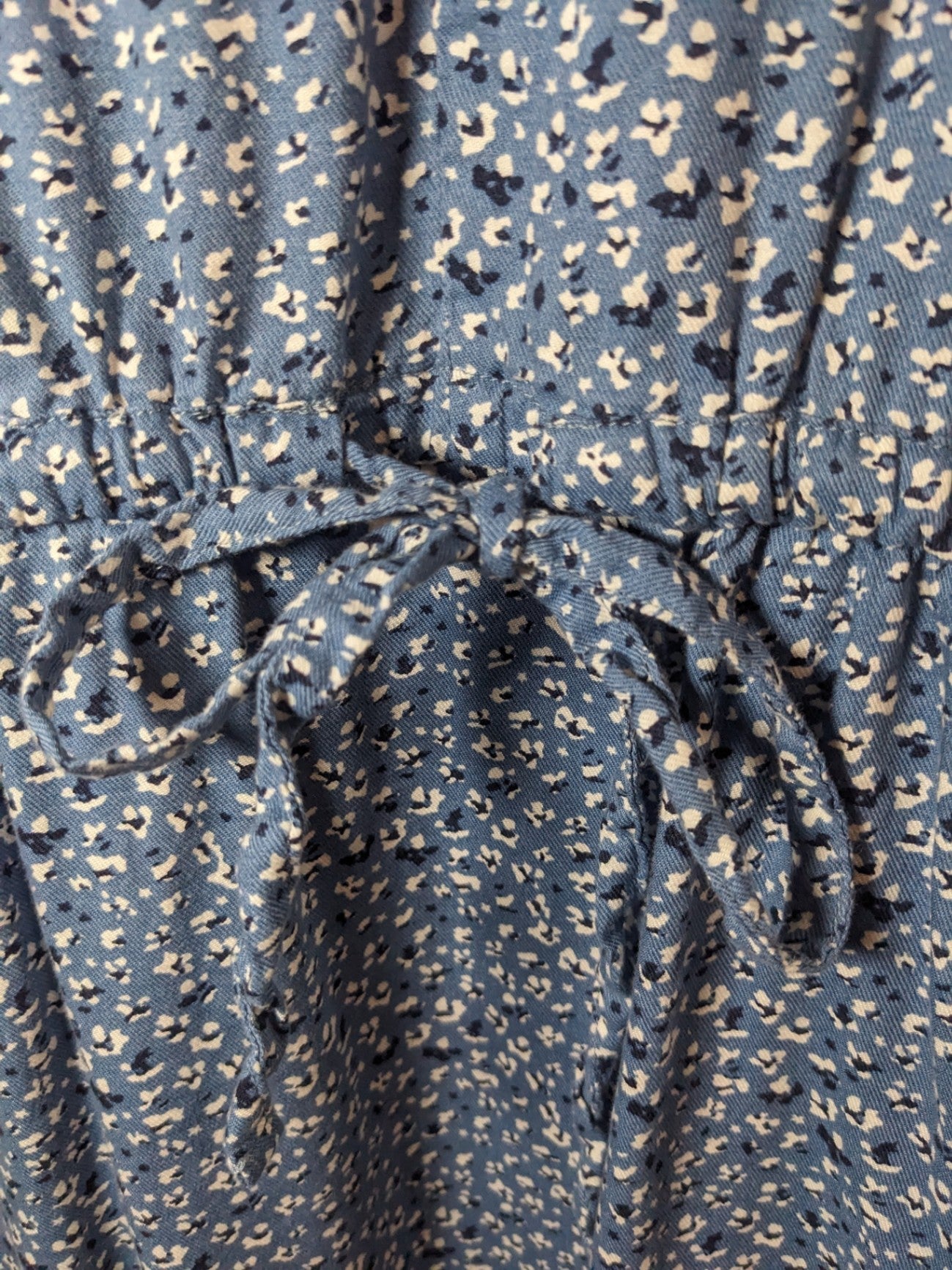 Denver Hayes Blue Floral Dress - L