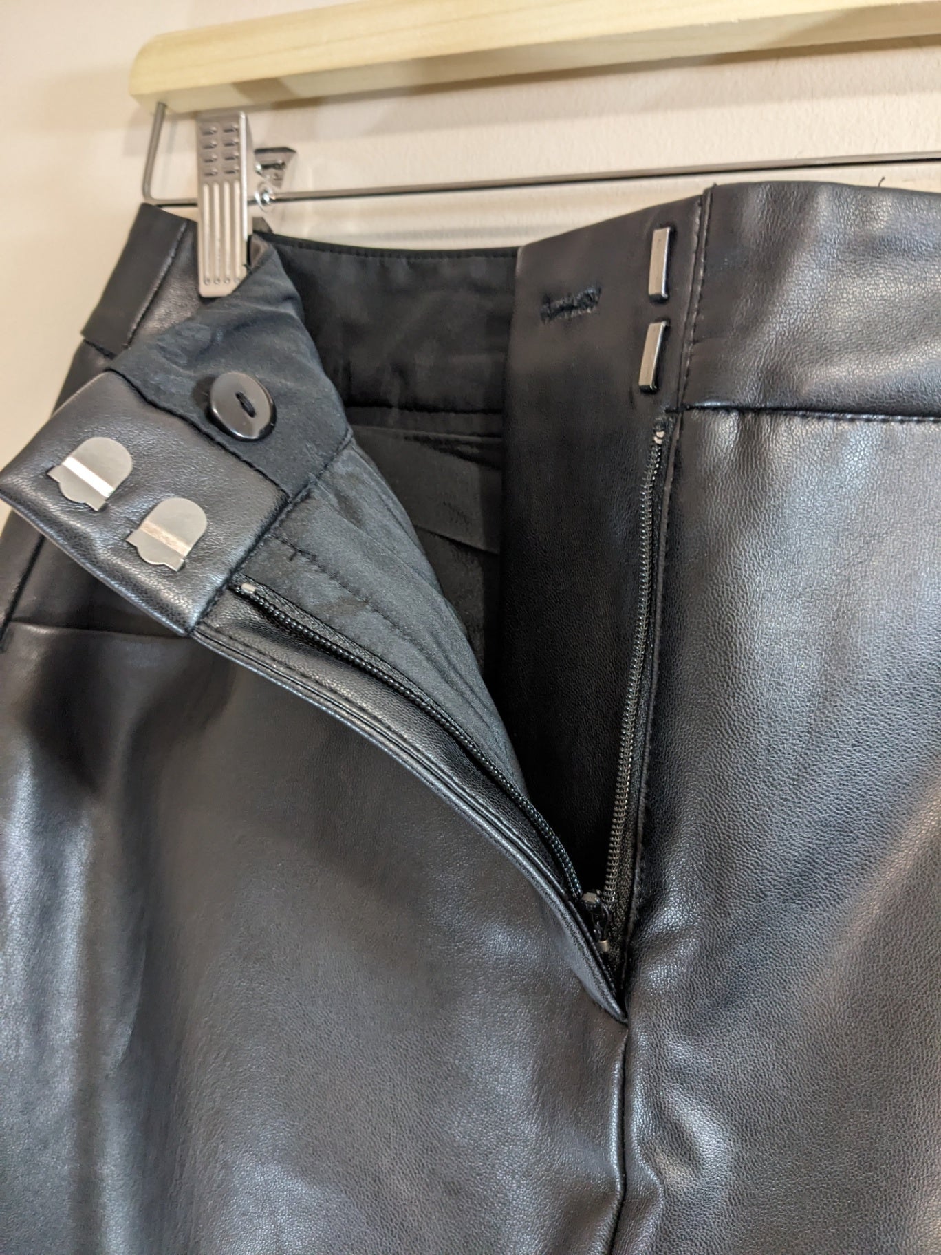 RW&CO. Pleather Skirt - 4