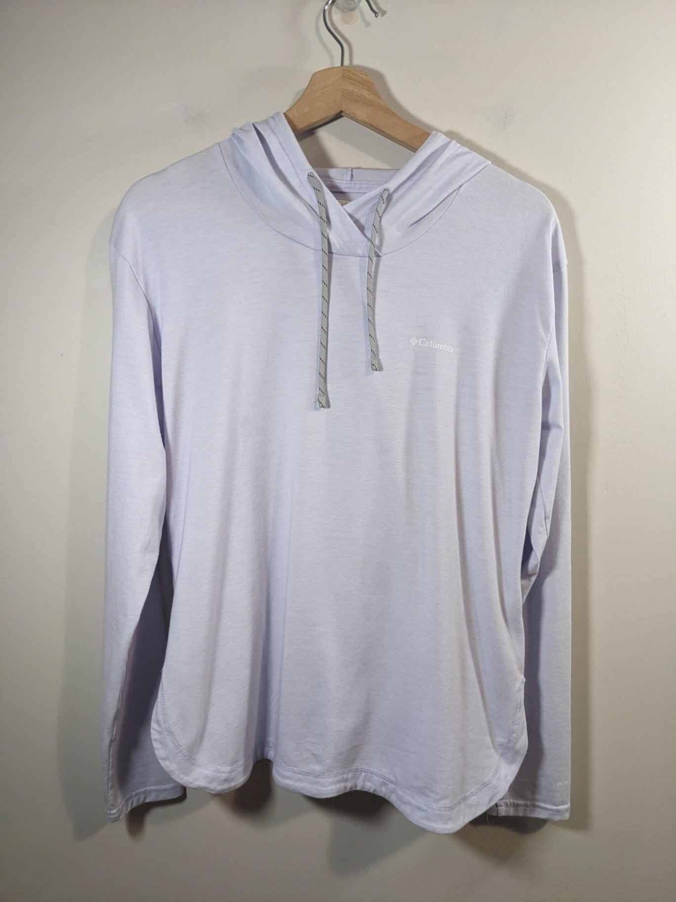 Columbia Lilac Hooded Long Sleeve - M