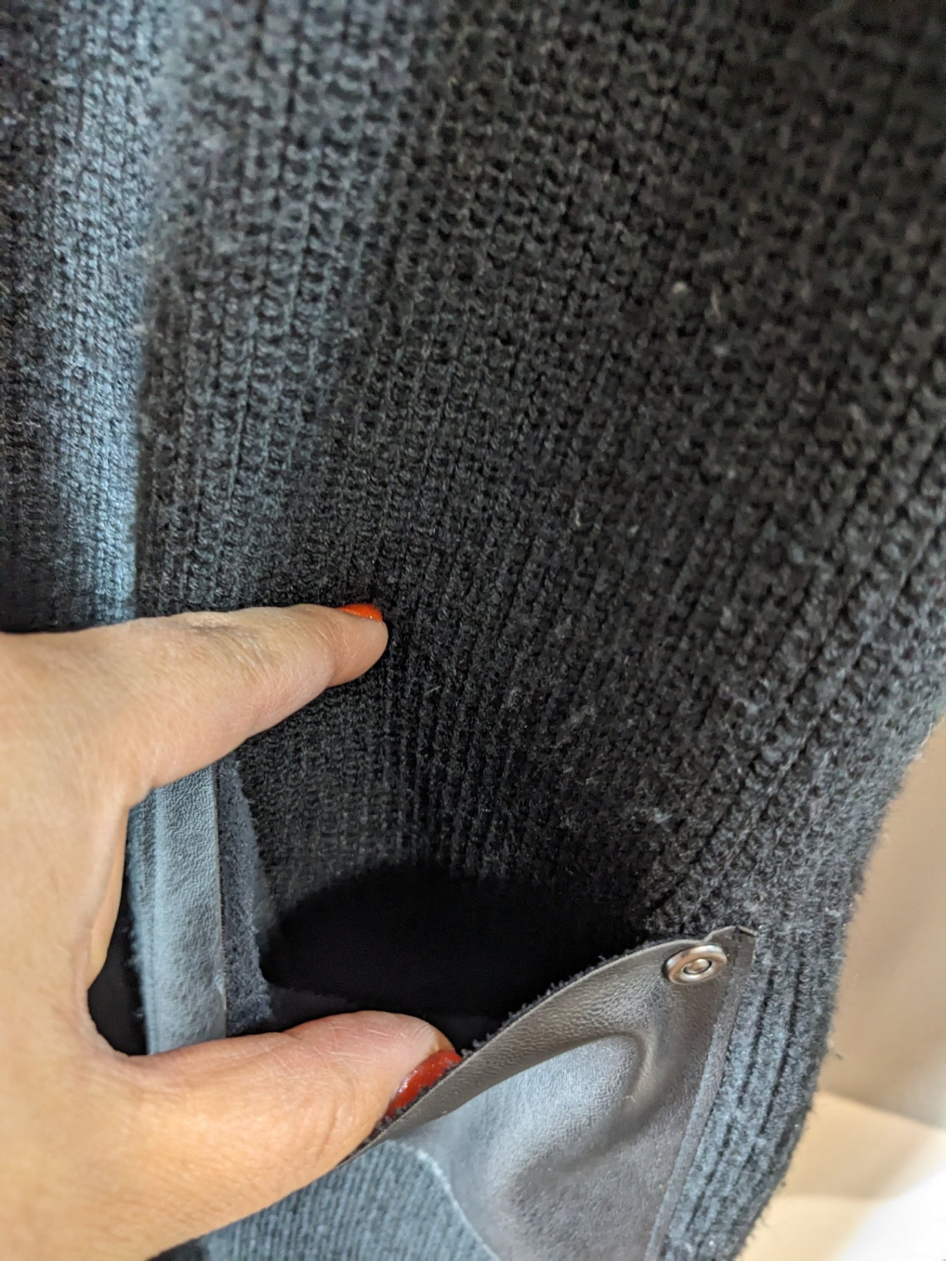 RW&CO. Black Cardigan - S