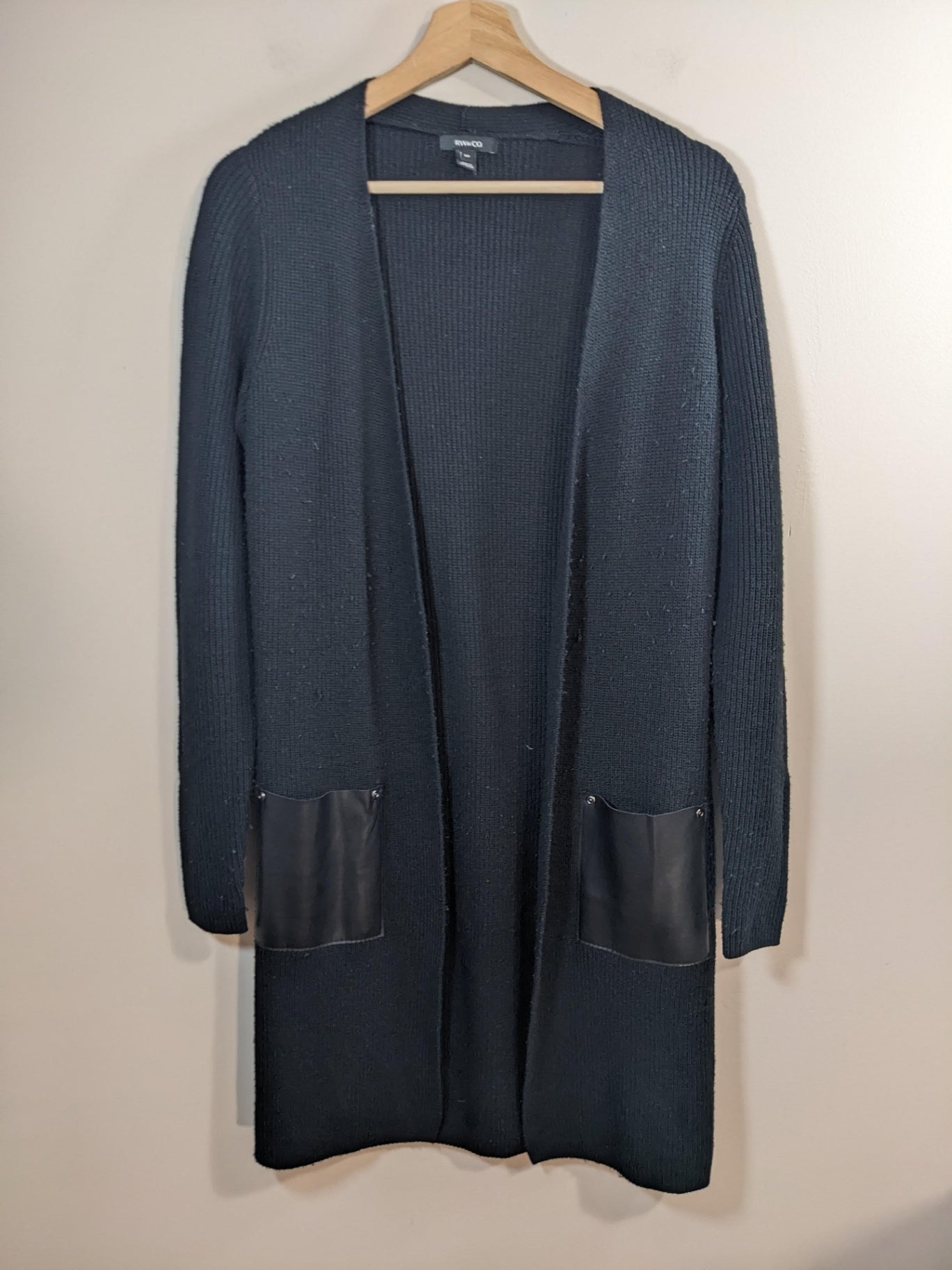 RW&CO. Black Cardigan - S