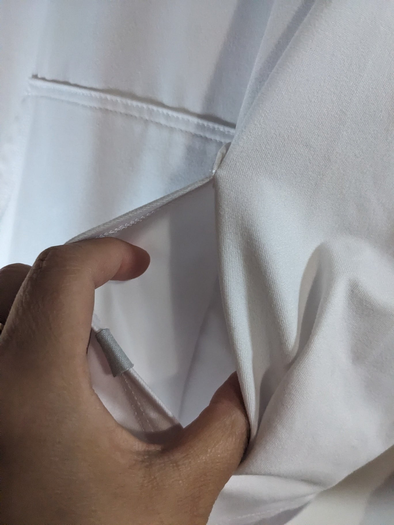 SHAMBHALA White Hooded Long Sleeve - XS