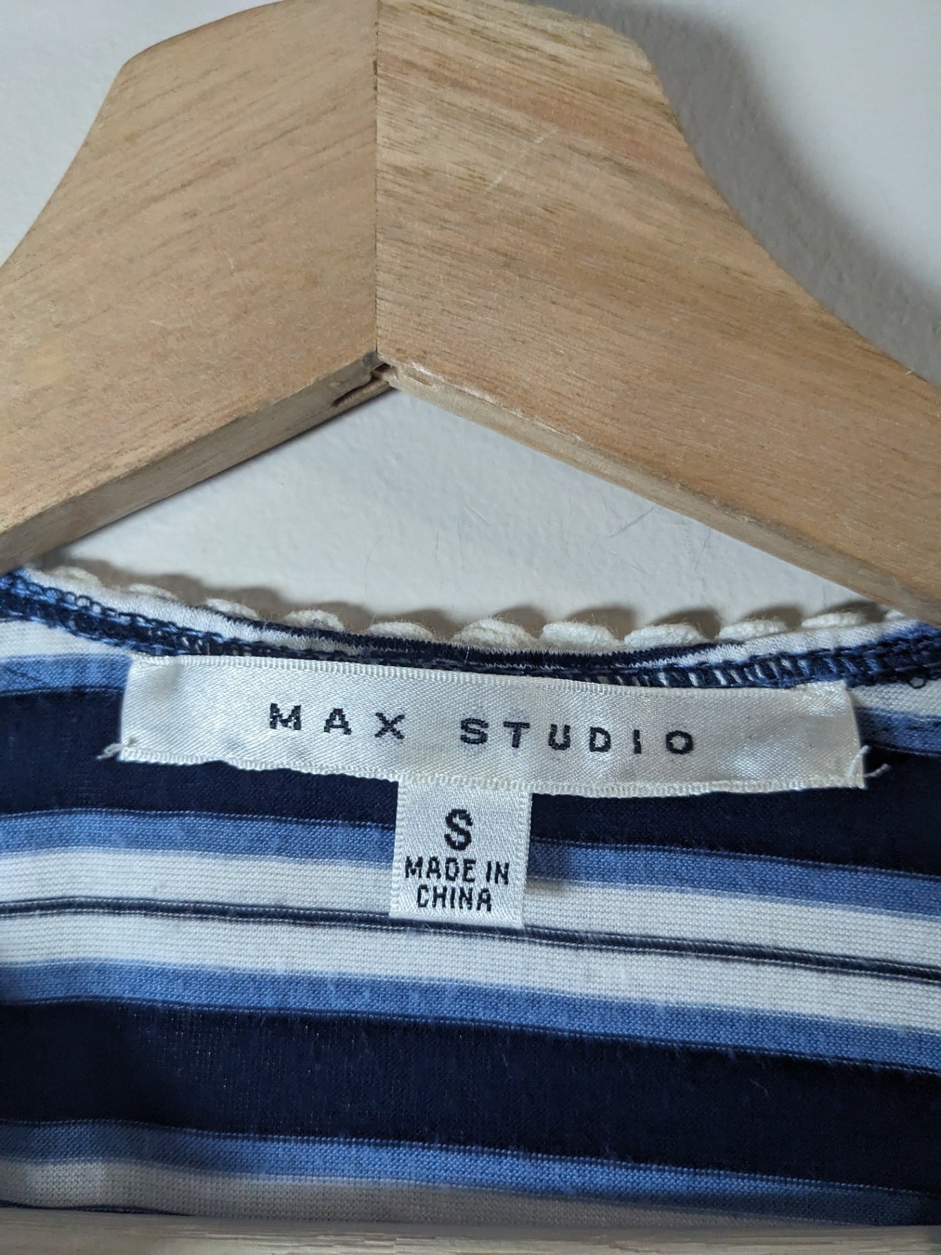MAX STUDIO Striped Blouse - S