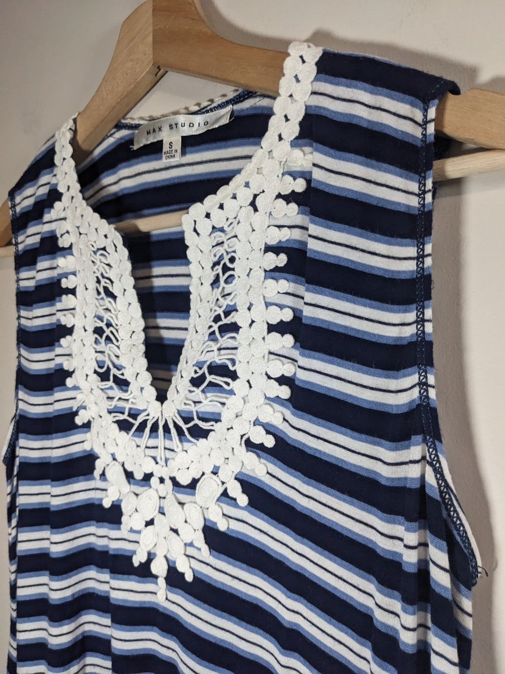 MAX STUDIO Striped Blouse - S