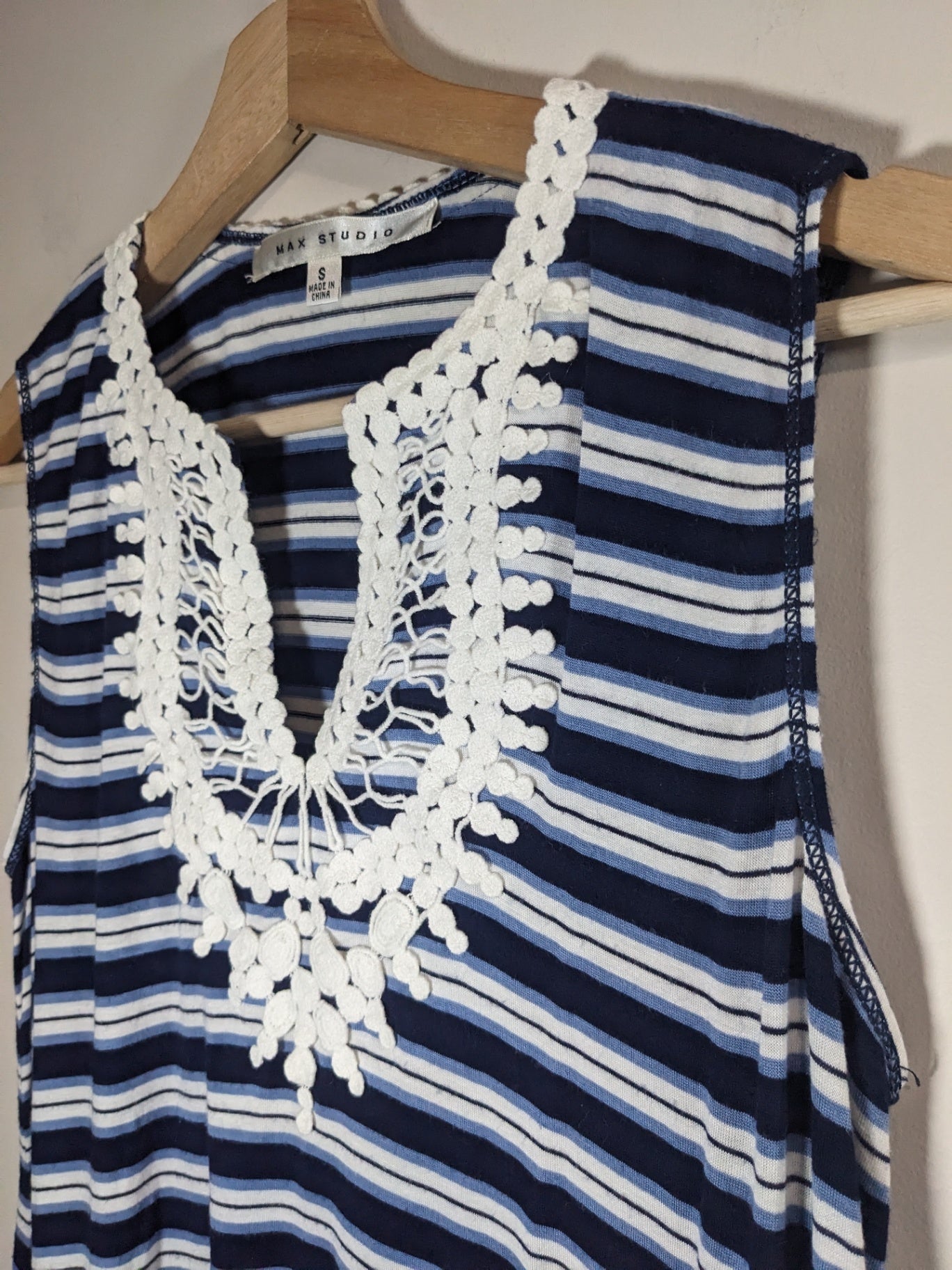 MAX STUDIO Striped Blouse - S