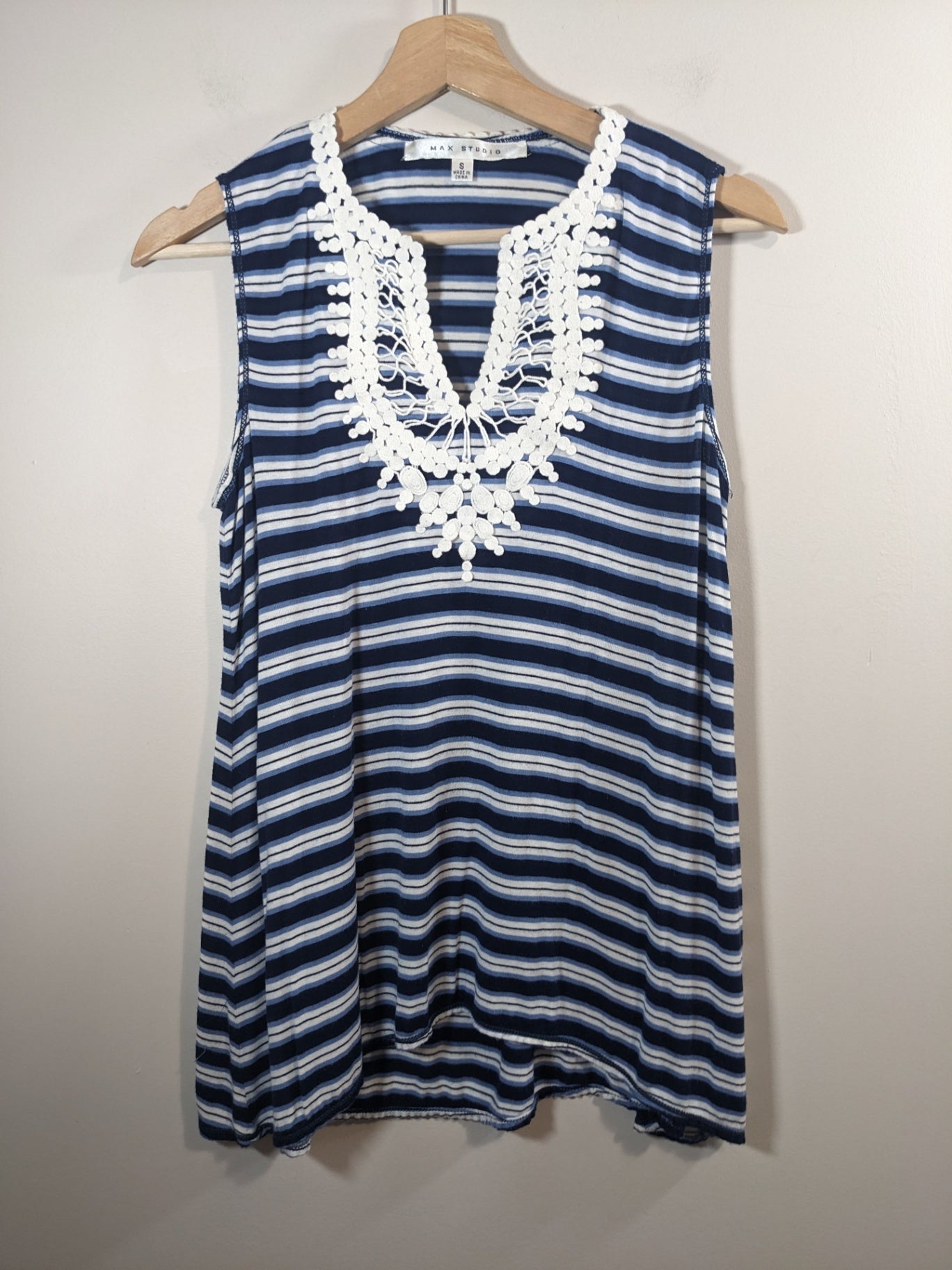 MAX STUDIO Striped Blouse - S