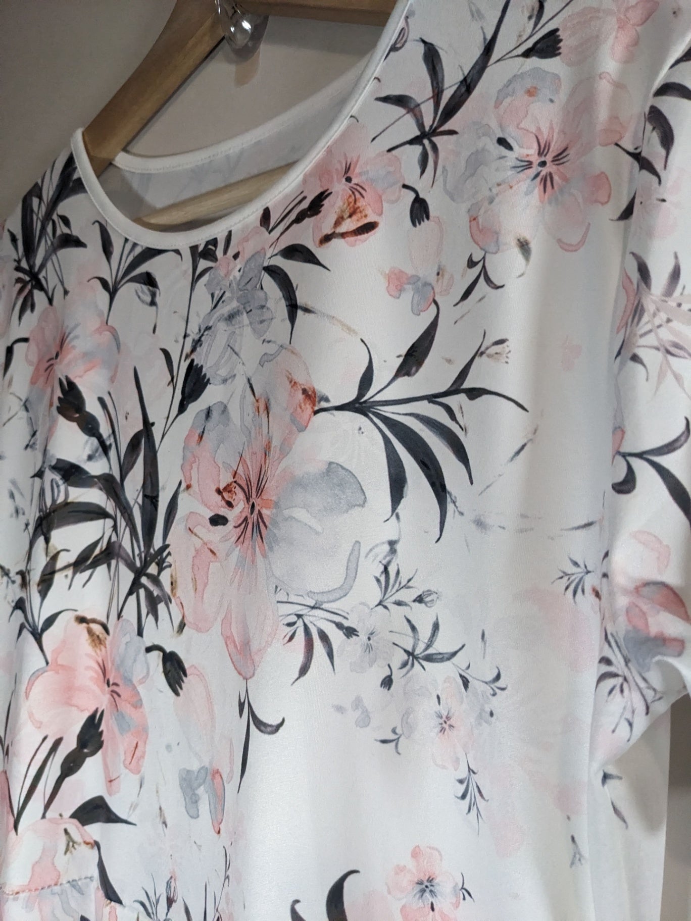 Floral Maxi Dress - appears large