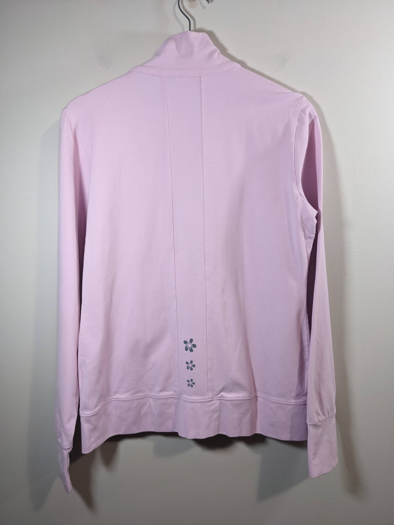 tuff athletics pink zip up - L