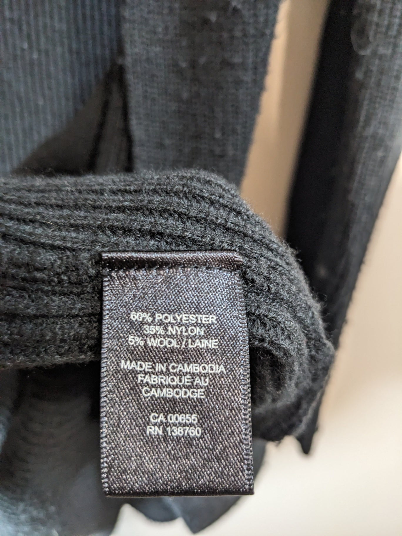 RW&CO. Black Cardigan - S