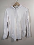 SHAMBHALA White Hooded Long Sleeve - XS