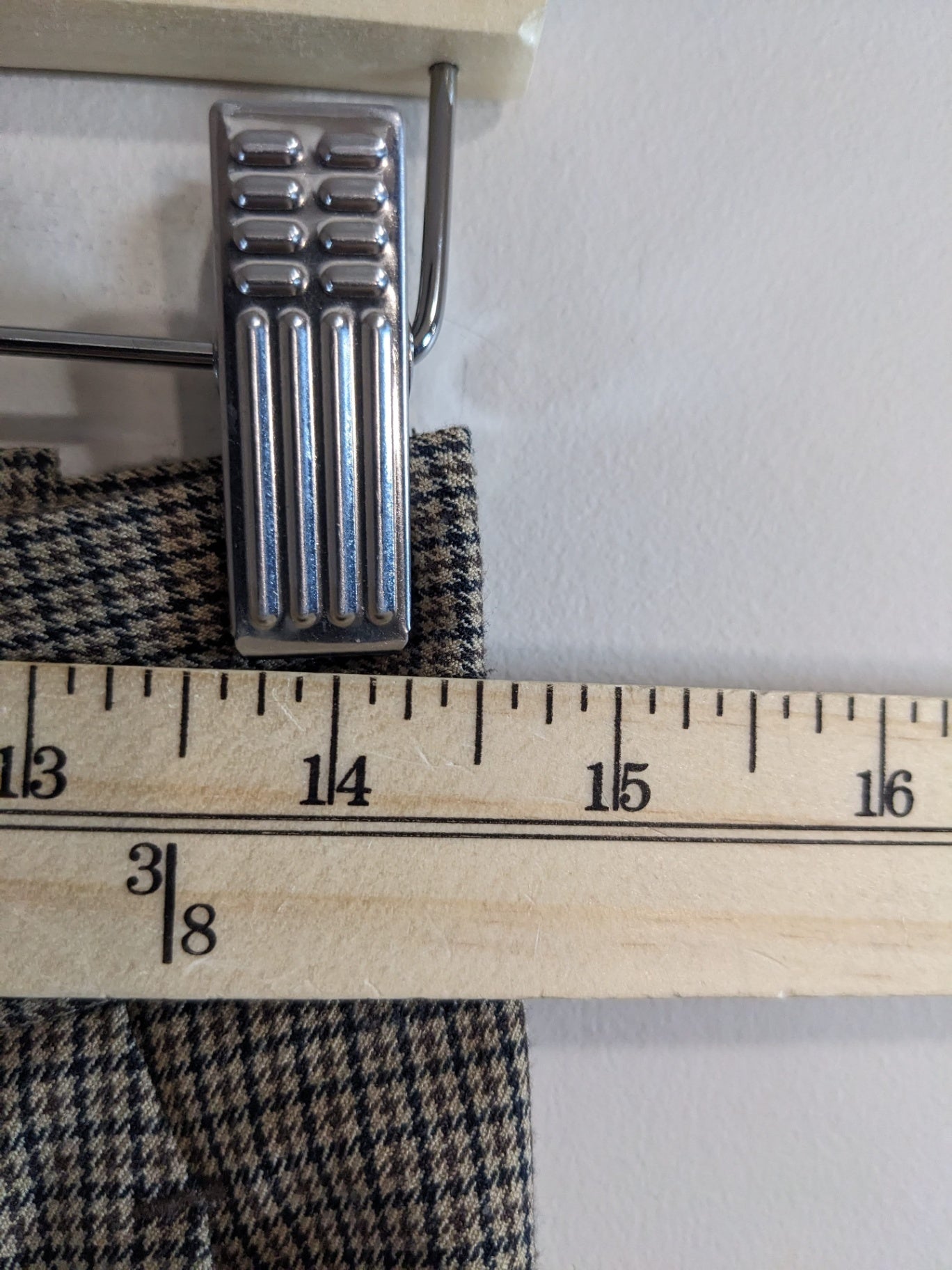 Abercrombie & Fitch Brown Plaid Sloane Pants - sz 27