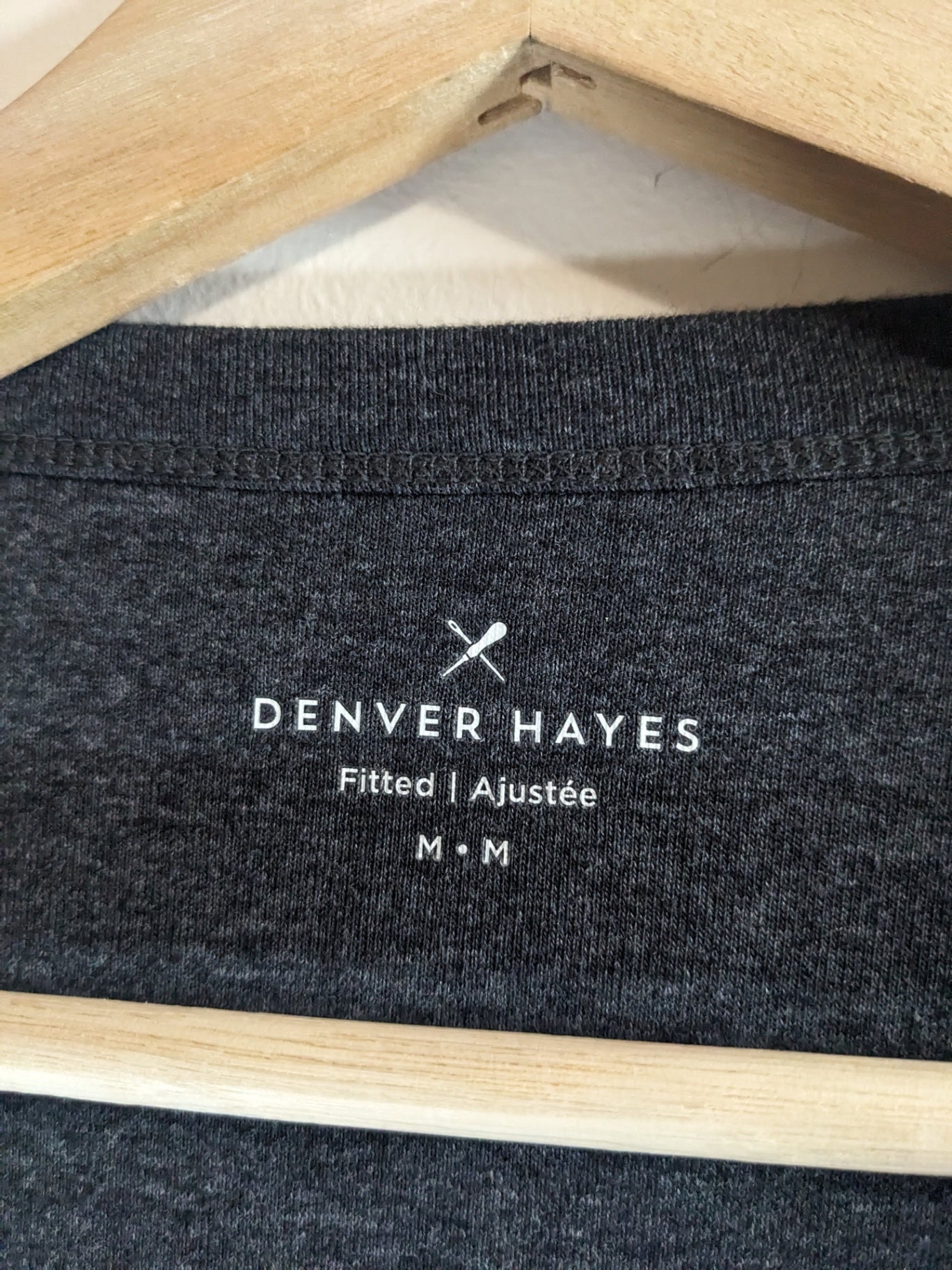 Denver Hayes Grey 3/4 Length Shirt - M