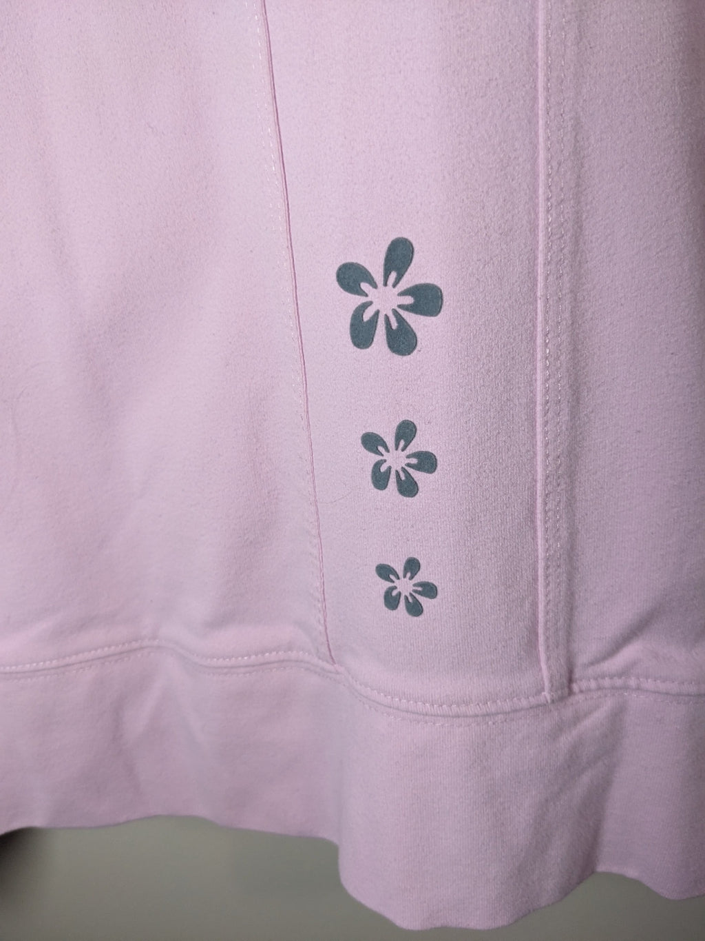 tuff athletics pink zip up - L