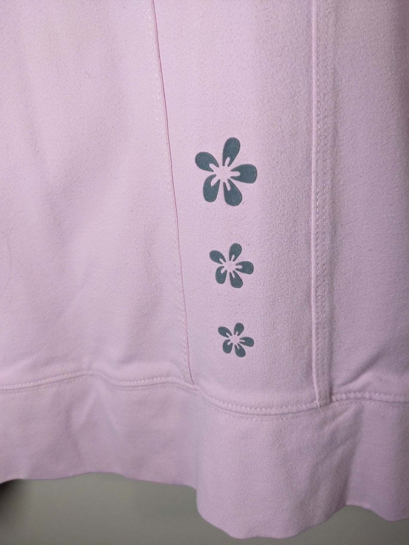 tuff athletics pink zip up - L