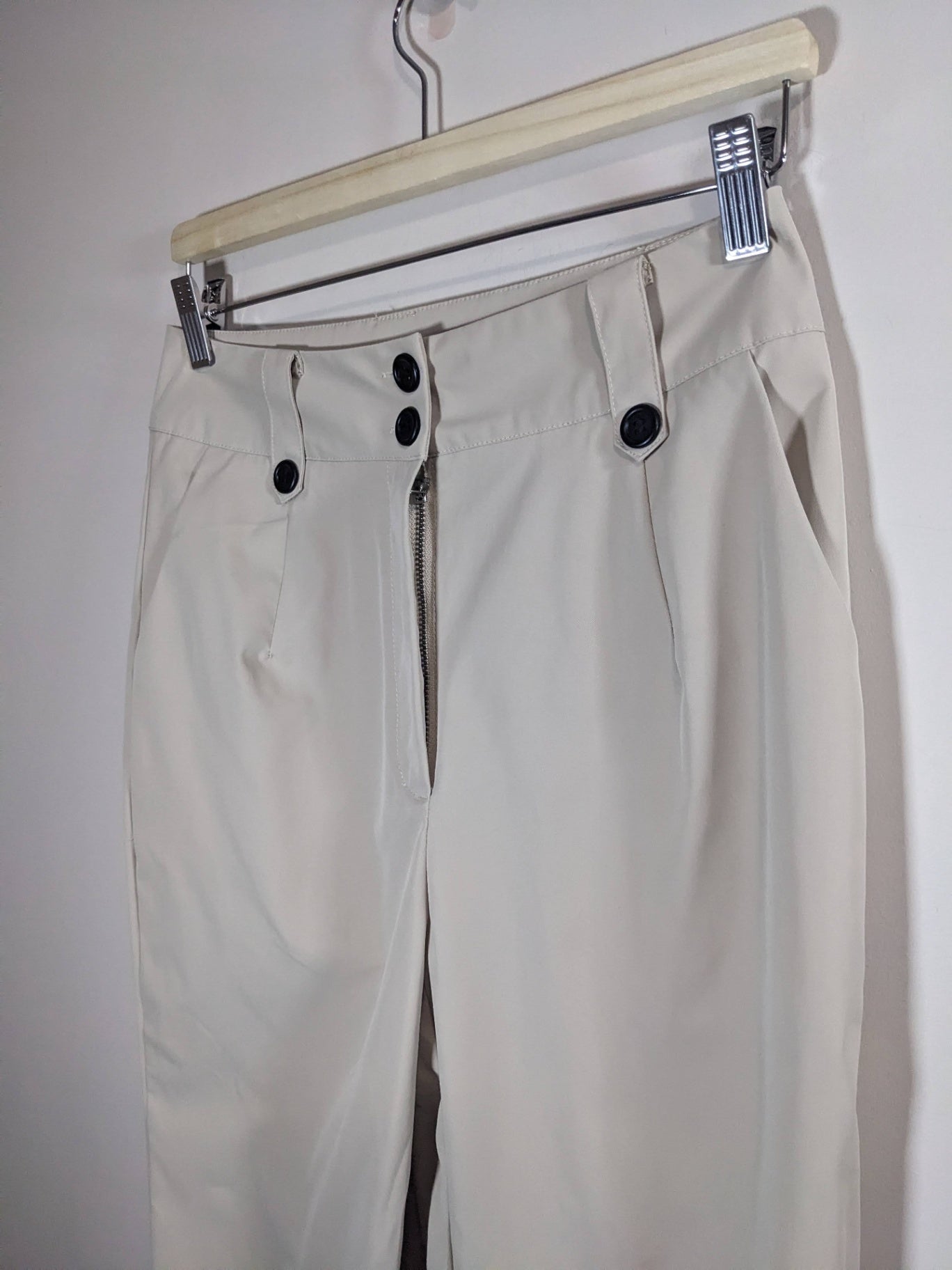 Cream Pants - appears small