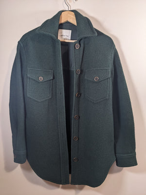 Wilfred Free Green Shacket - 2XS