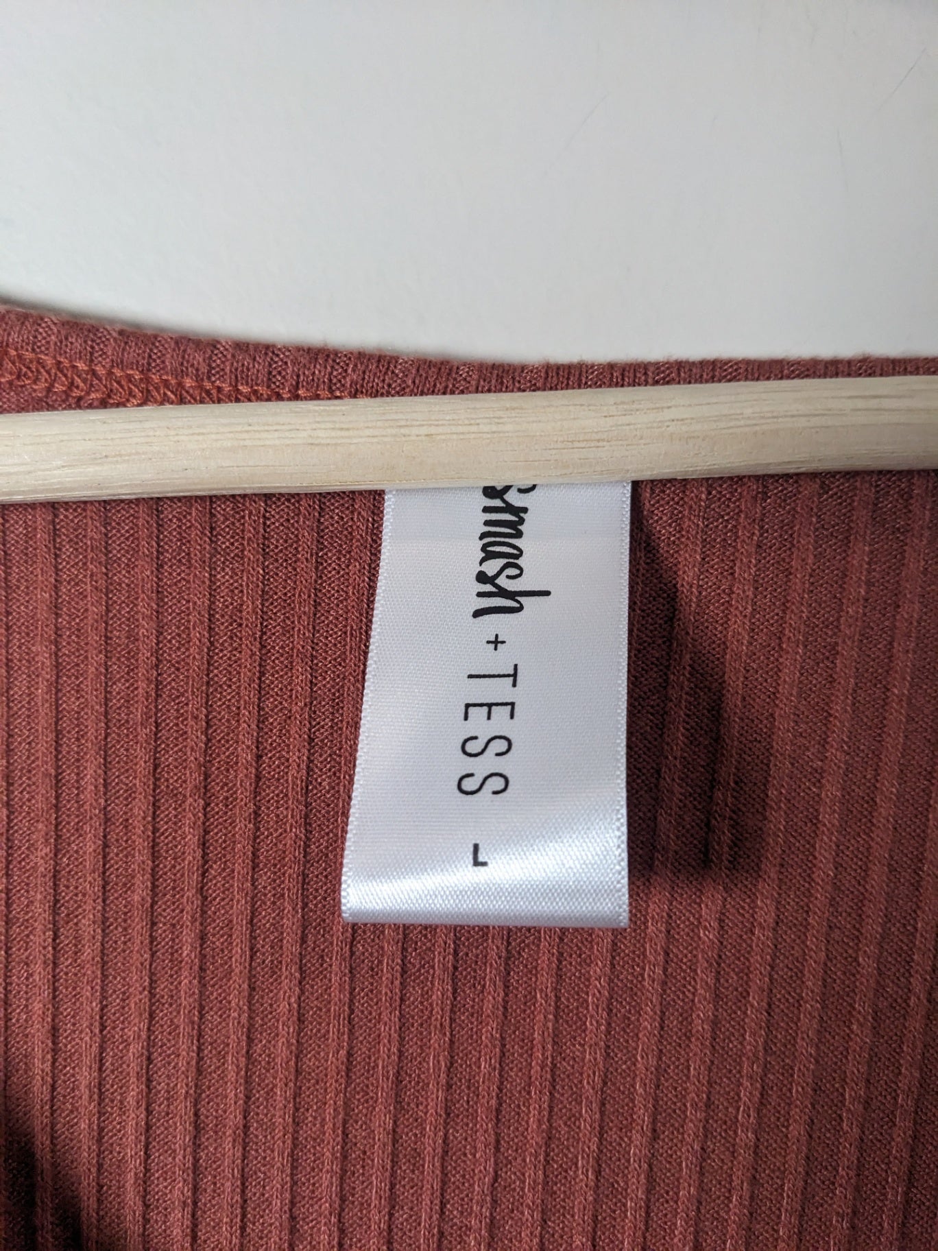 Smash + Tess Ribbed Long Sleeve Loungewear - L