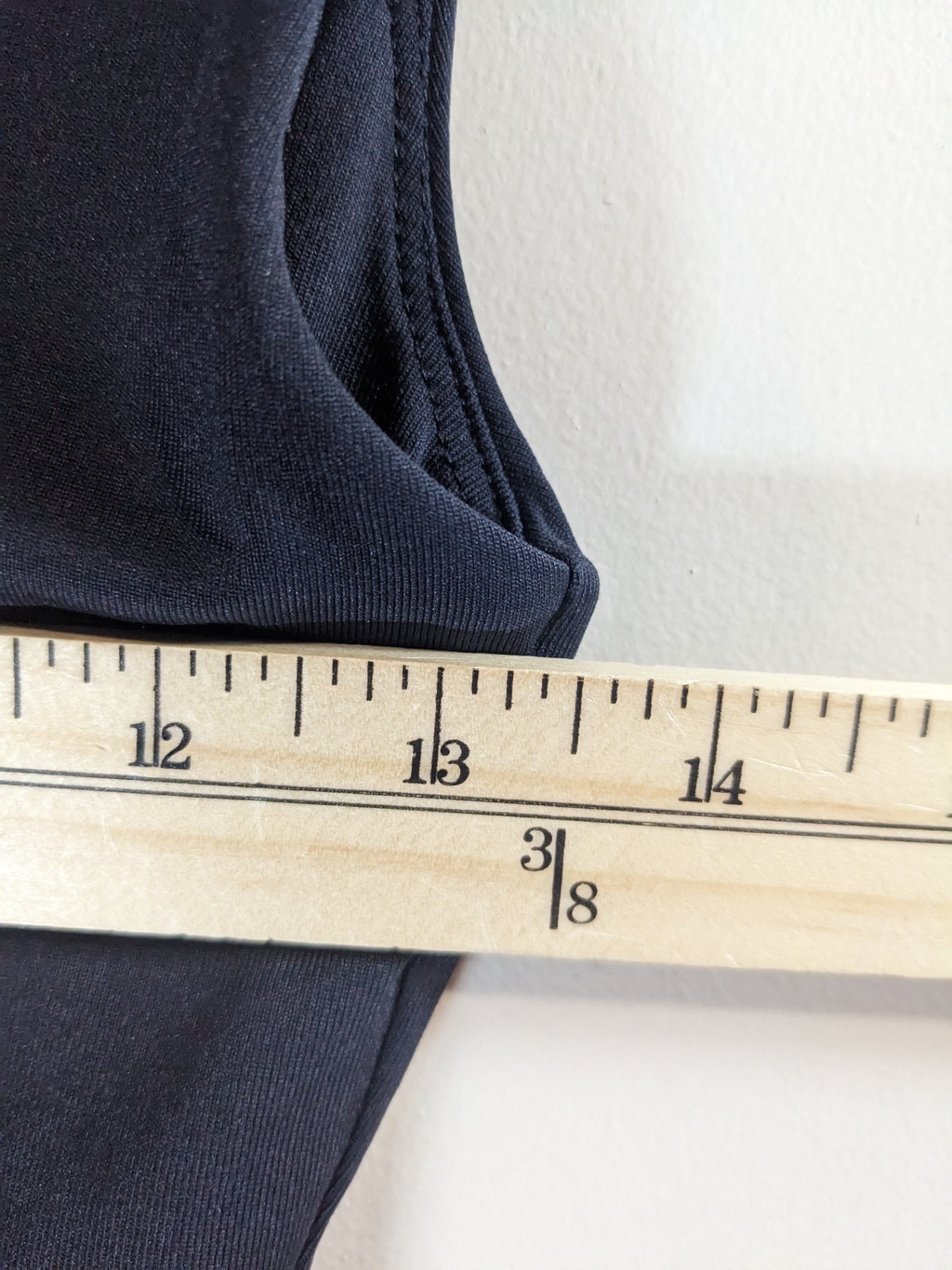 BABATON Black V-neck Bodysuit - S