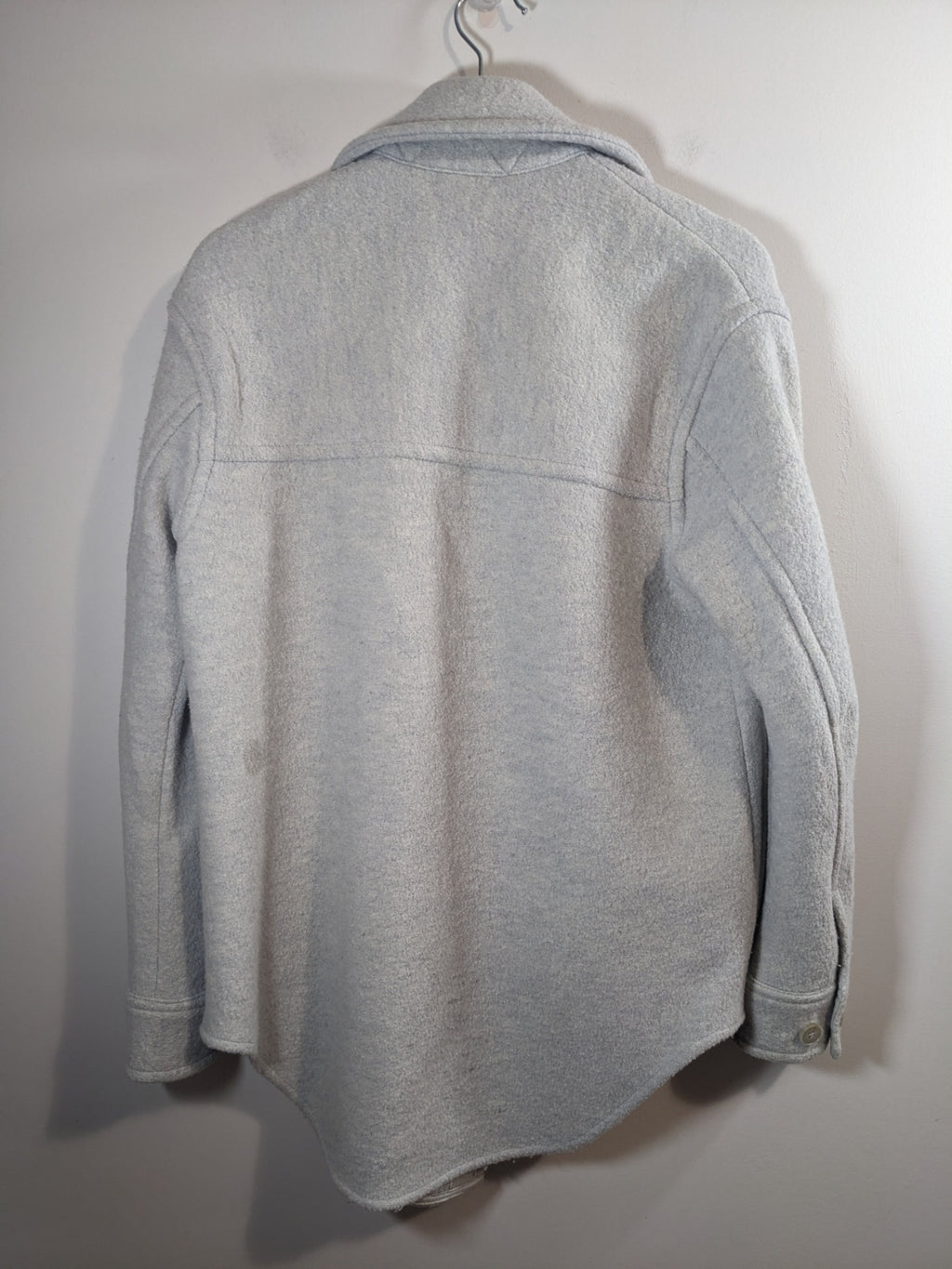 Wilfred Free Light Grey Shacket - 2XS