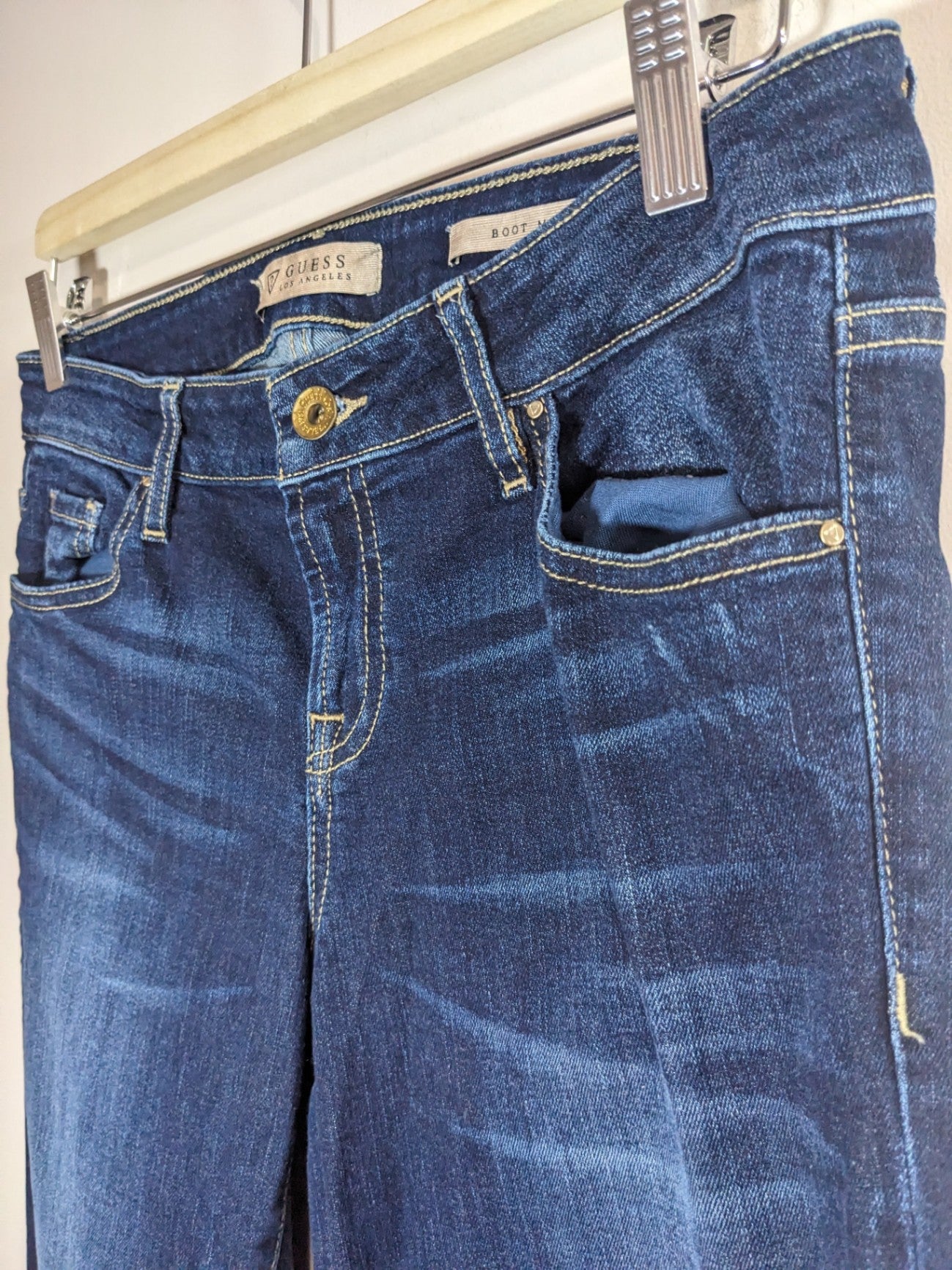 Guess Boot Cut Mid Denim Jeans - sz 29