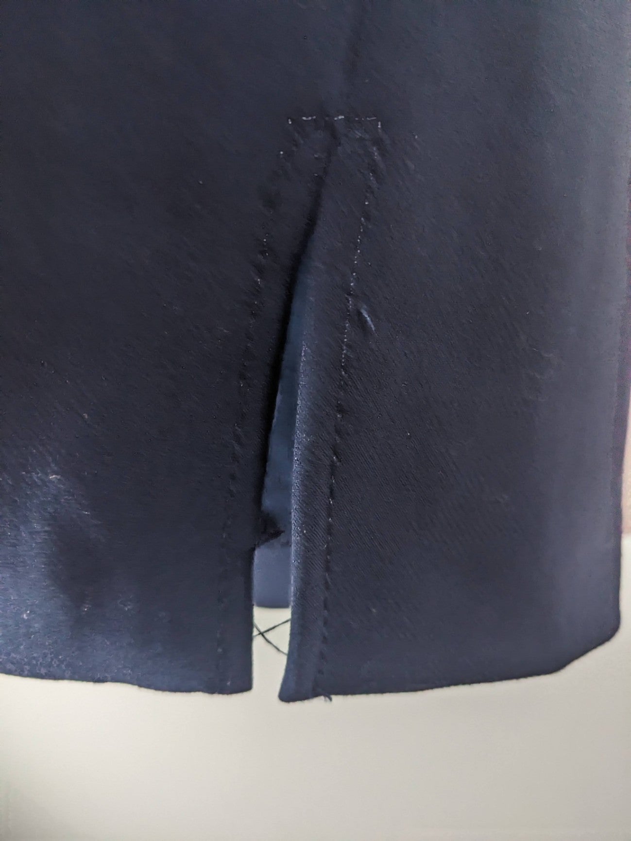 Banana Republic Navy Wrap Skirt - XS