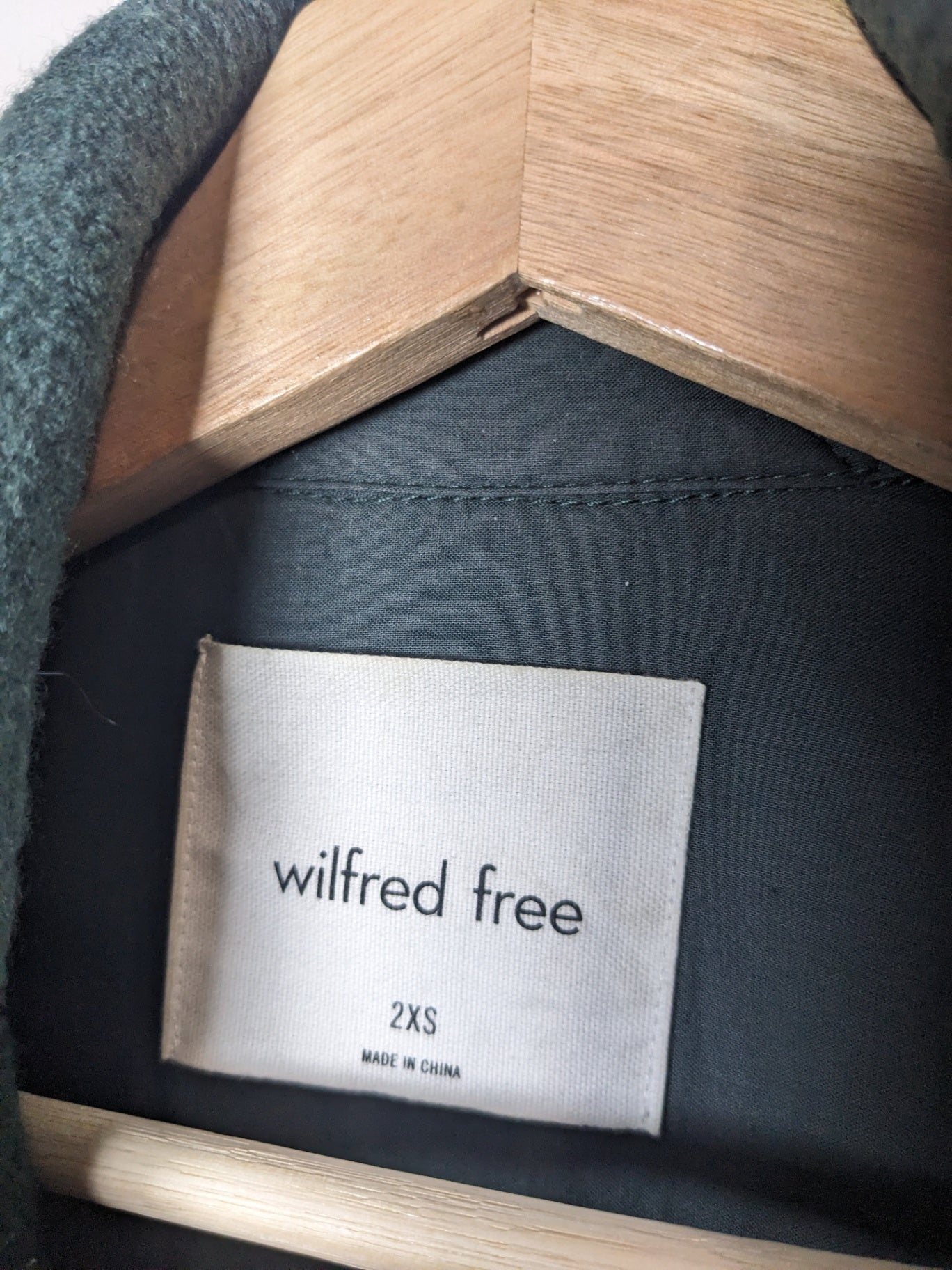 Wilfred Free Green Shacket - 2XS