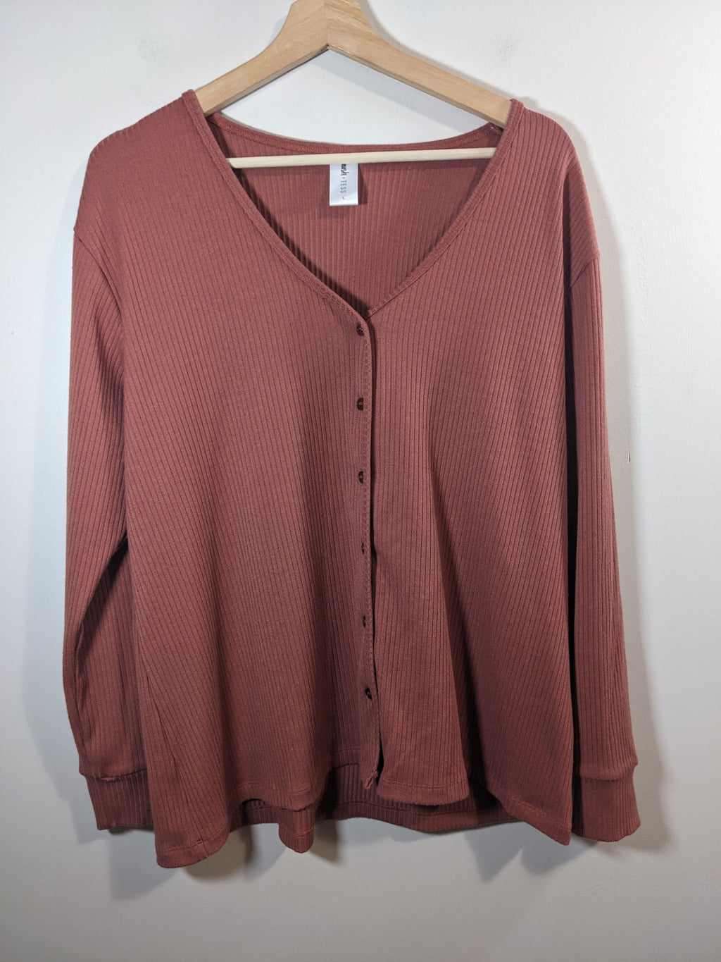 Smash + Tess Ribbed Long Sleeve Loungewear - L