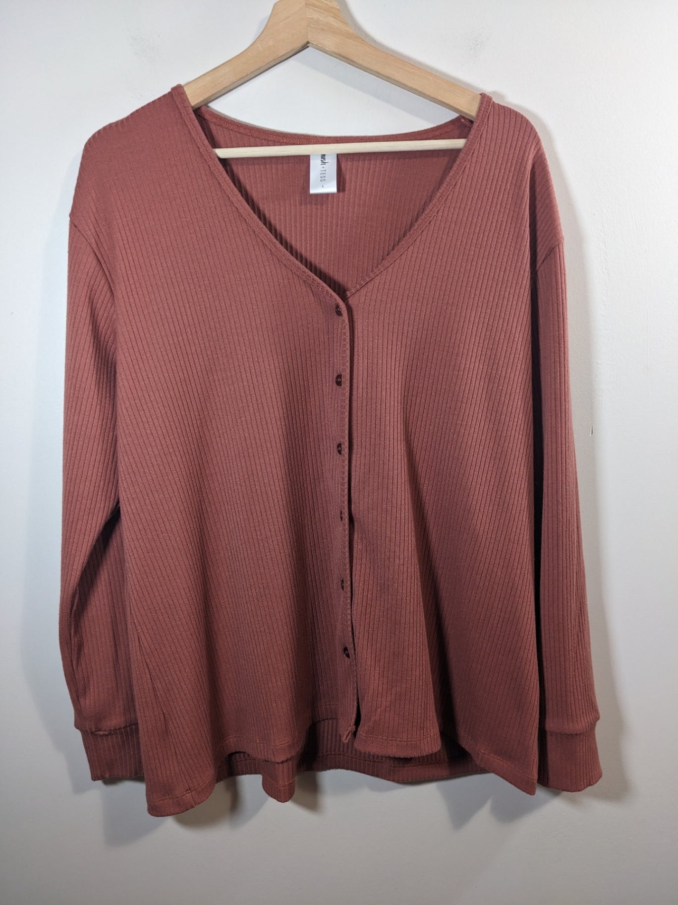 Smash + Tess Ribbed Long Sleeve Loungewear - L