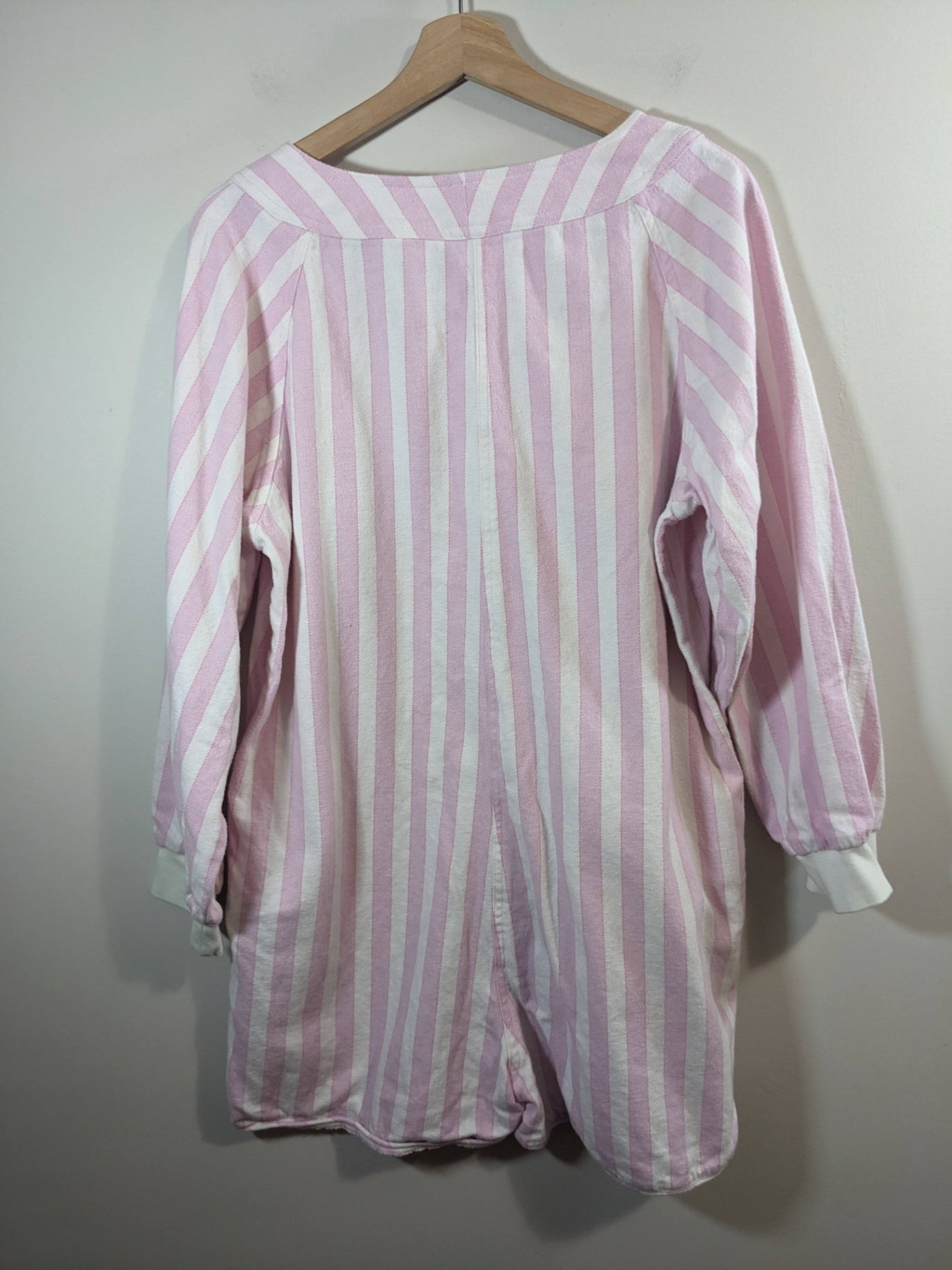 SMASH + TESS Striped Shorts Onesie - M/L