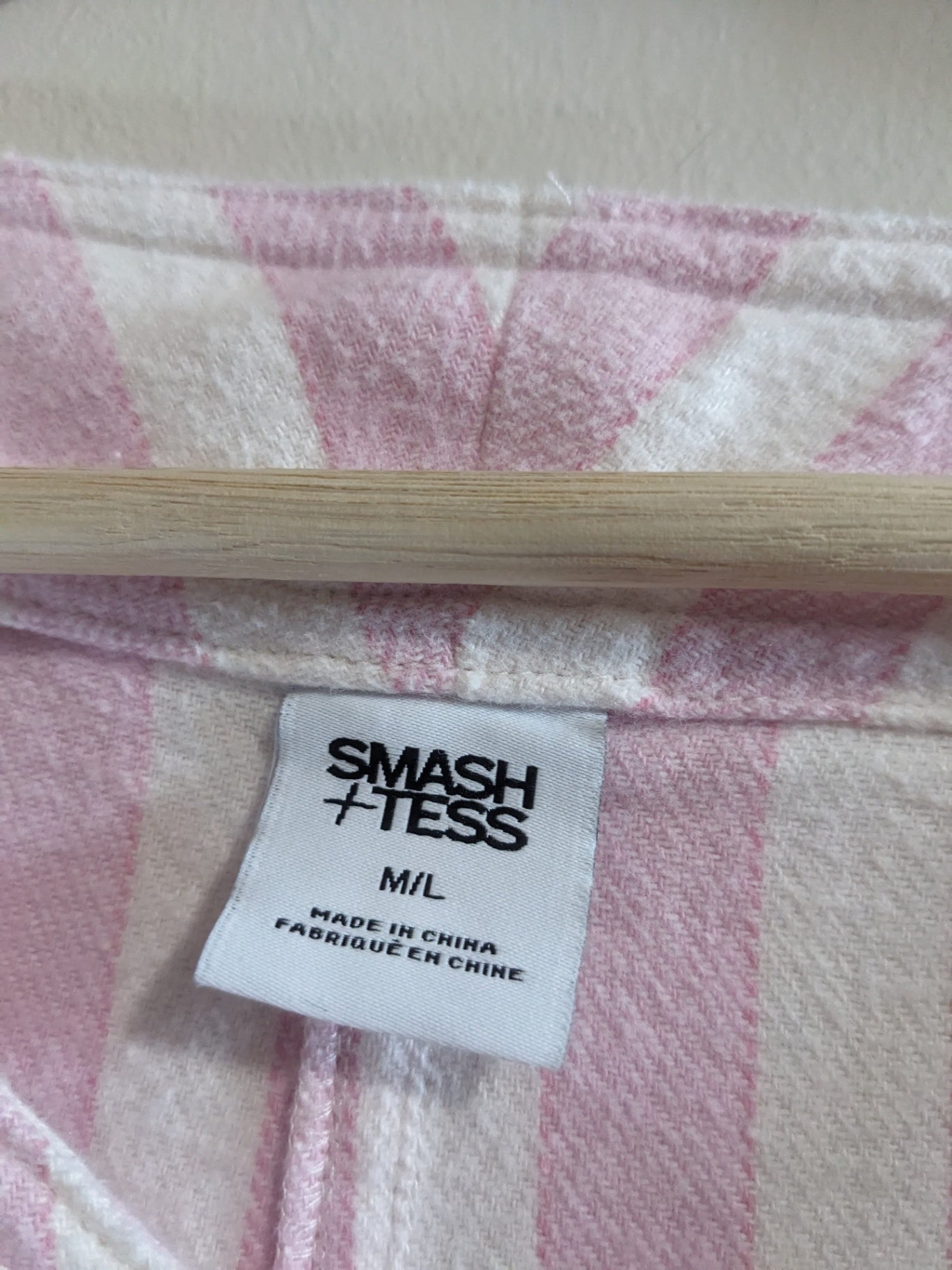 SMASH+TESS Striped Pajama Onesie - M/L