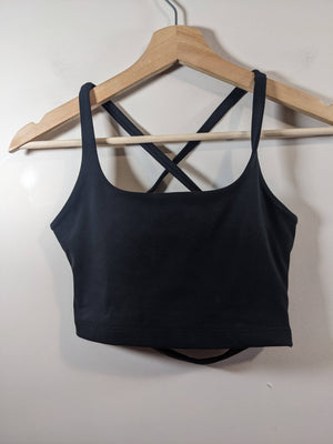Alphalete Black Crop Tank - appears small