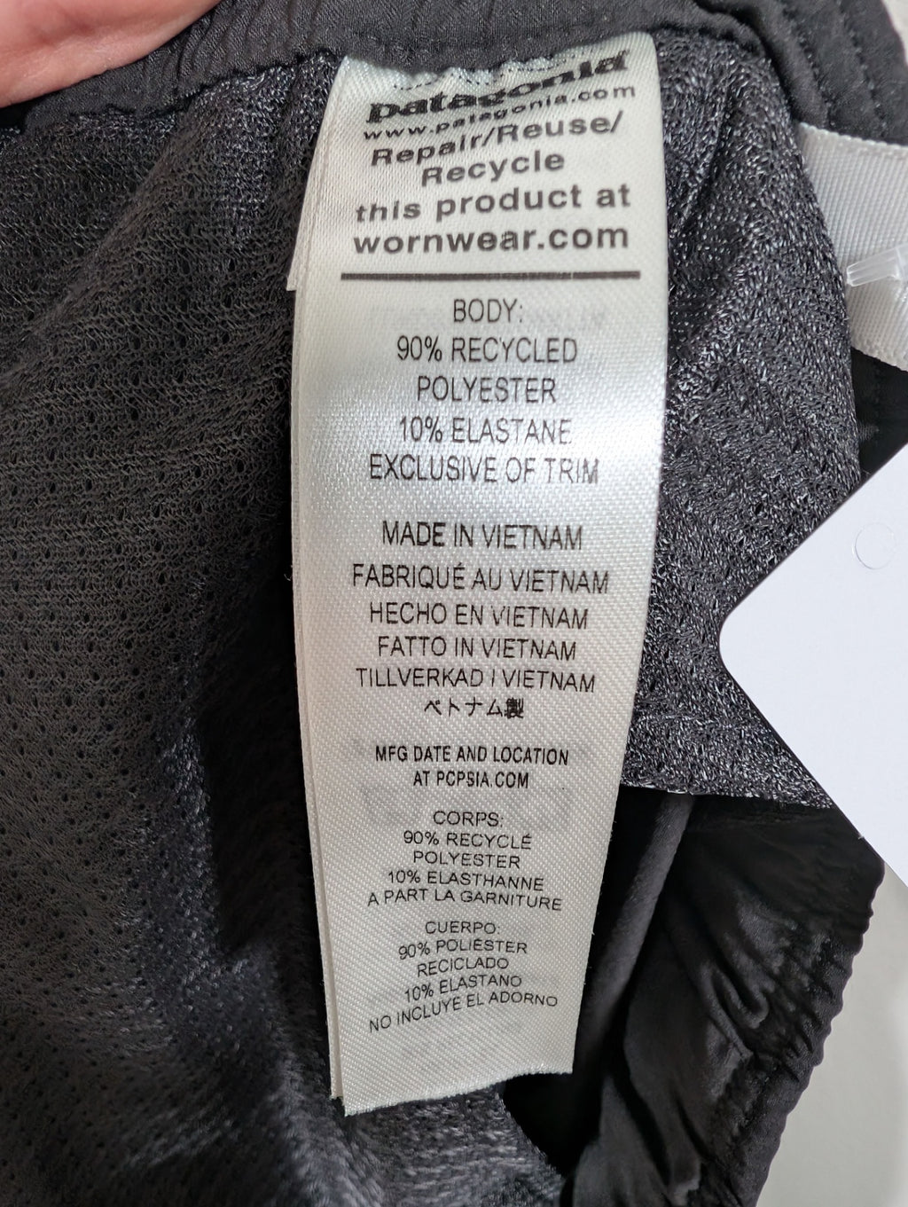 Patagonia black joggers - 2XL