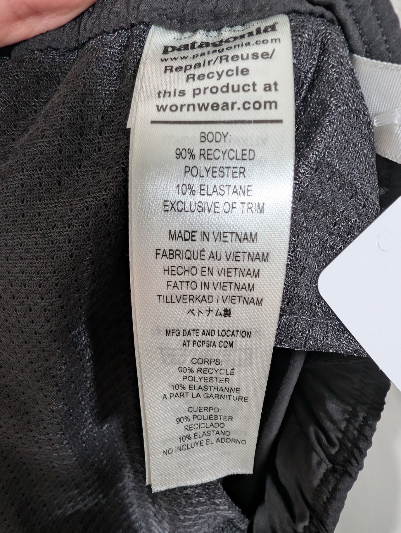 Patagonia black joggers - 2XL