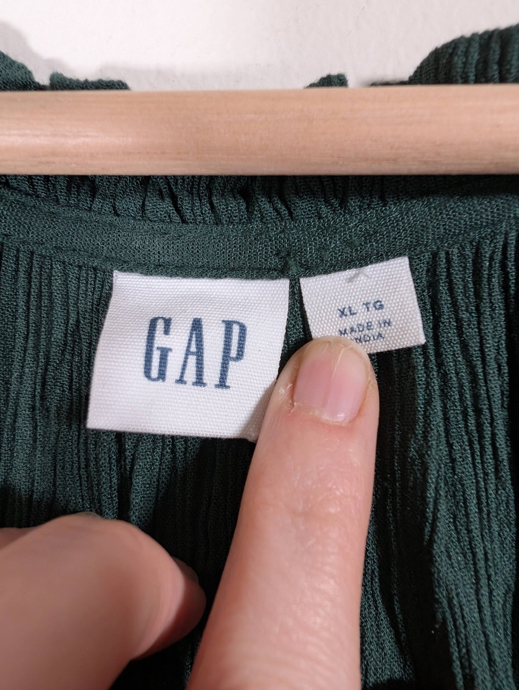 Gap green maxi dress - XL