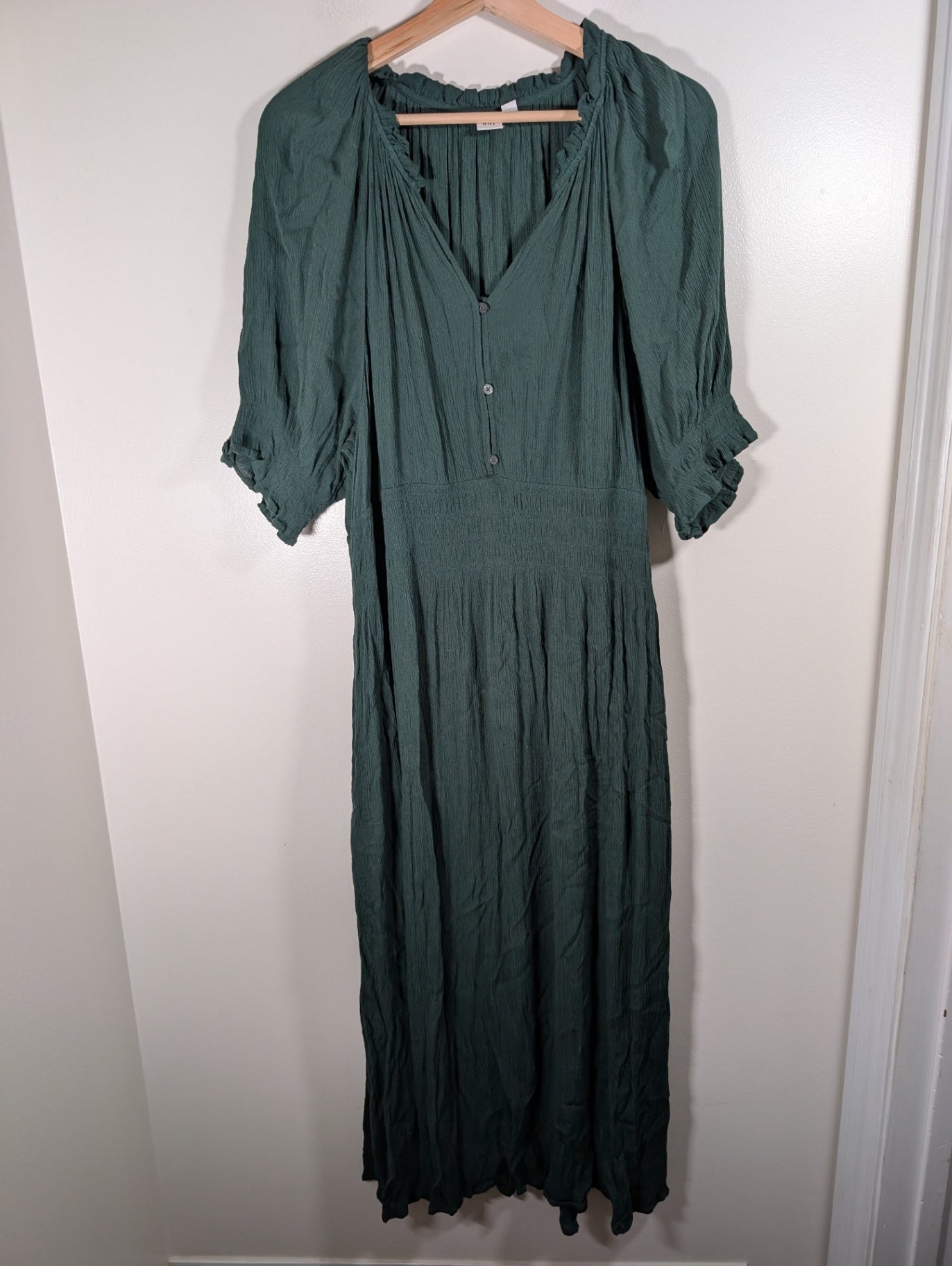 Gap green maxi dress - XL