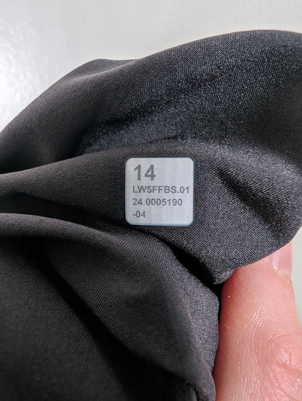 Lululemon black wide leg pant- 14