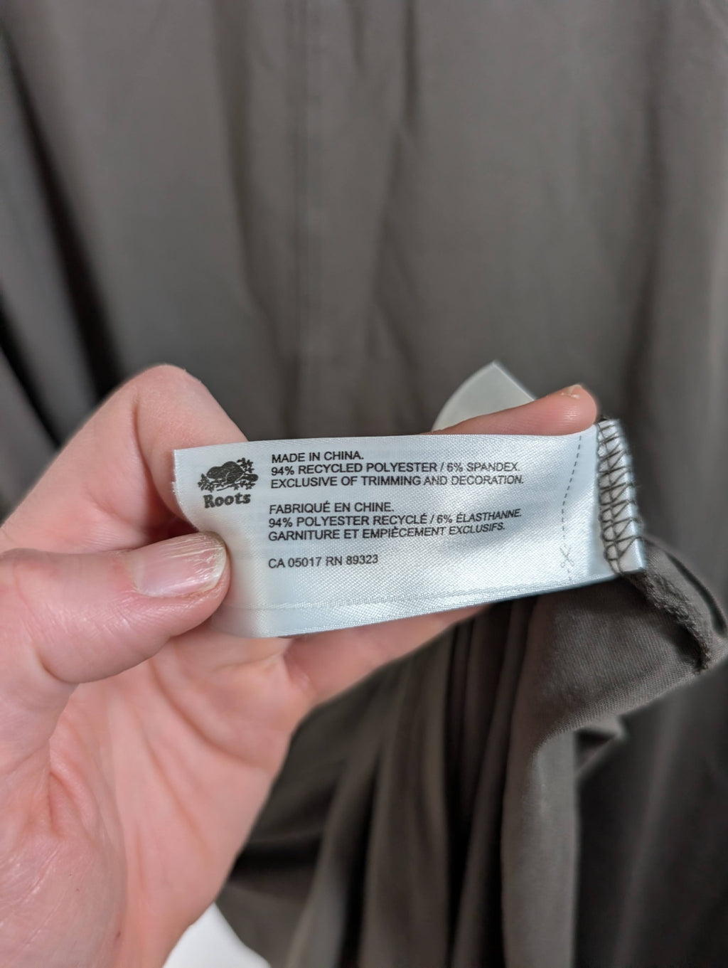 Roots t-shirt dress - Large