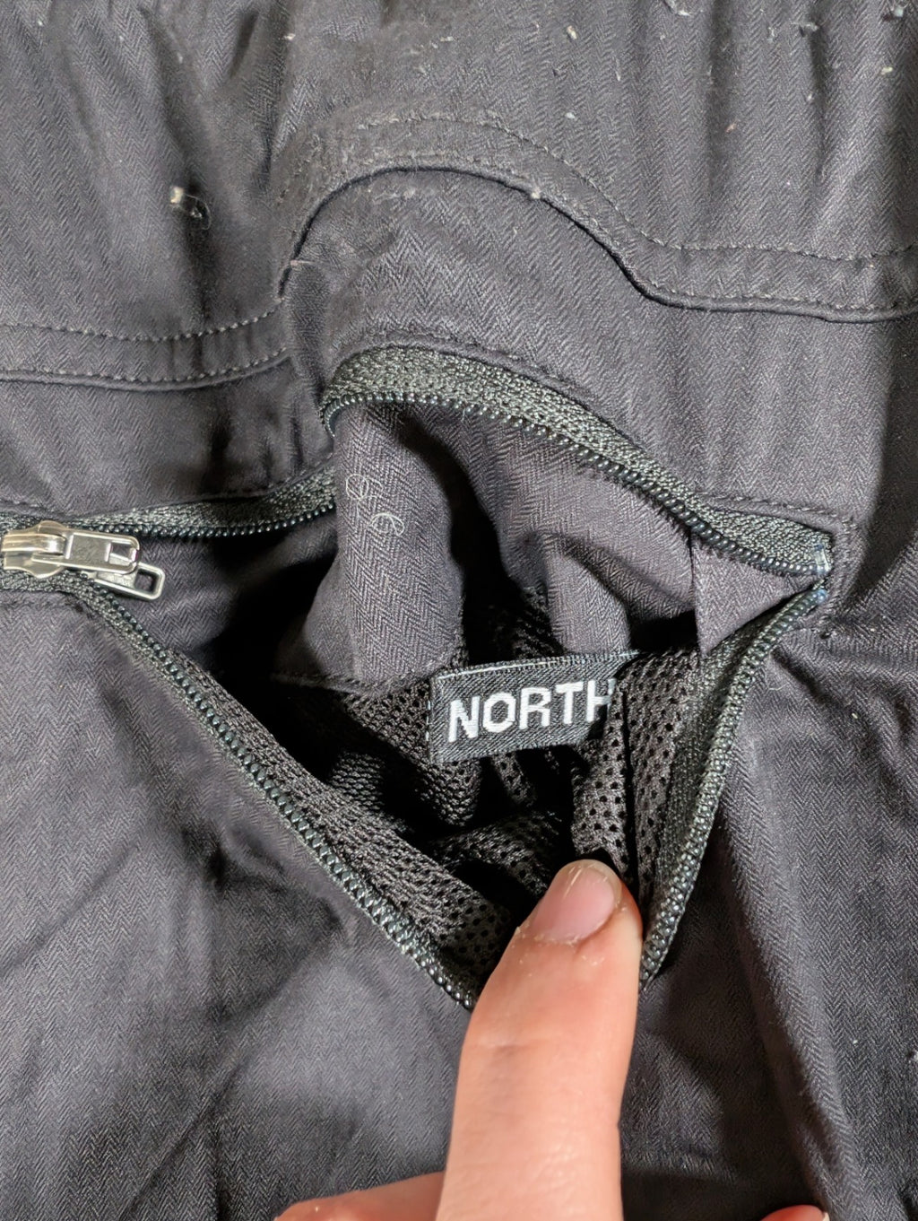 The North Face black shorts - 2XL