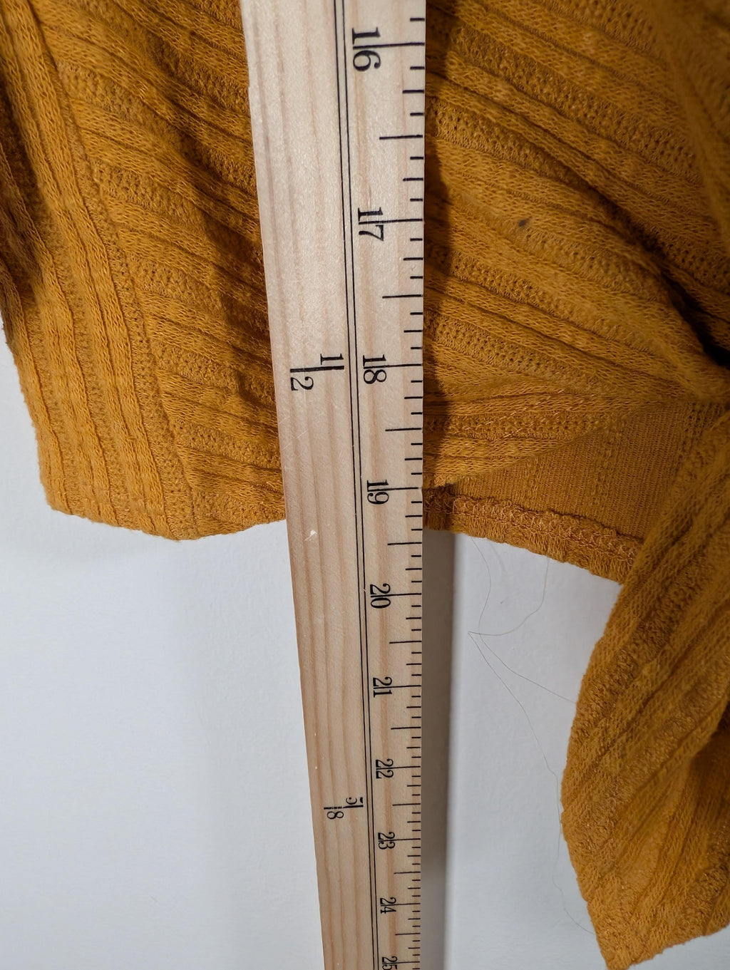 W5 mustard blouse - Small