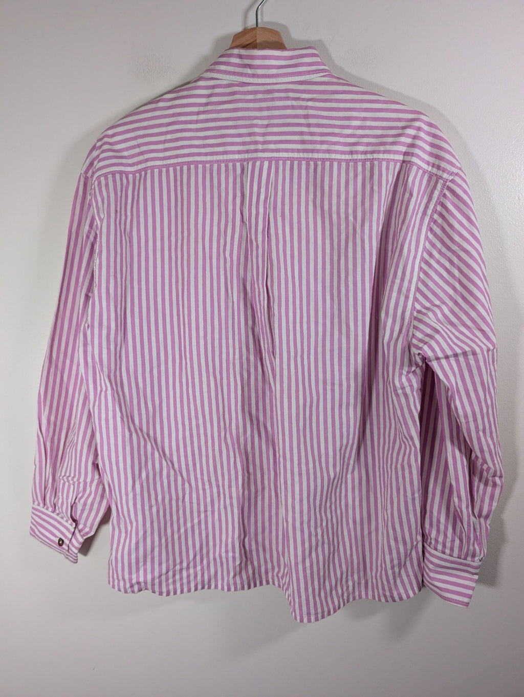 Robe di Kappa purple striped button down - Medium