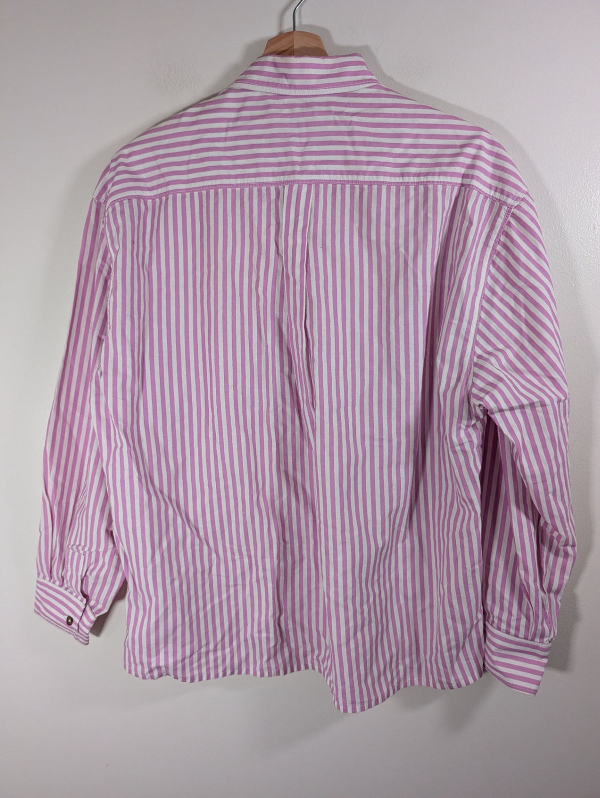 Robe di Kappa purple striped button down - Medium