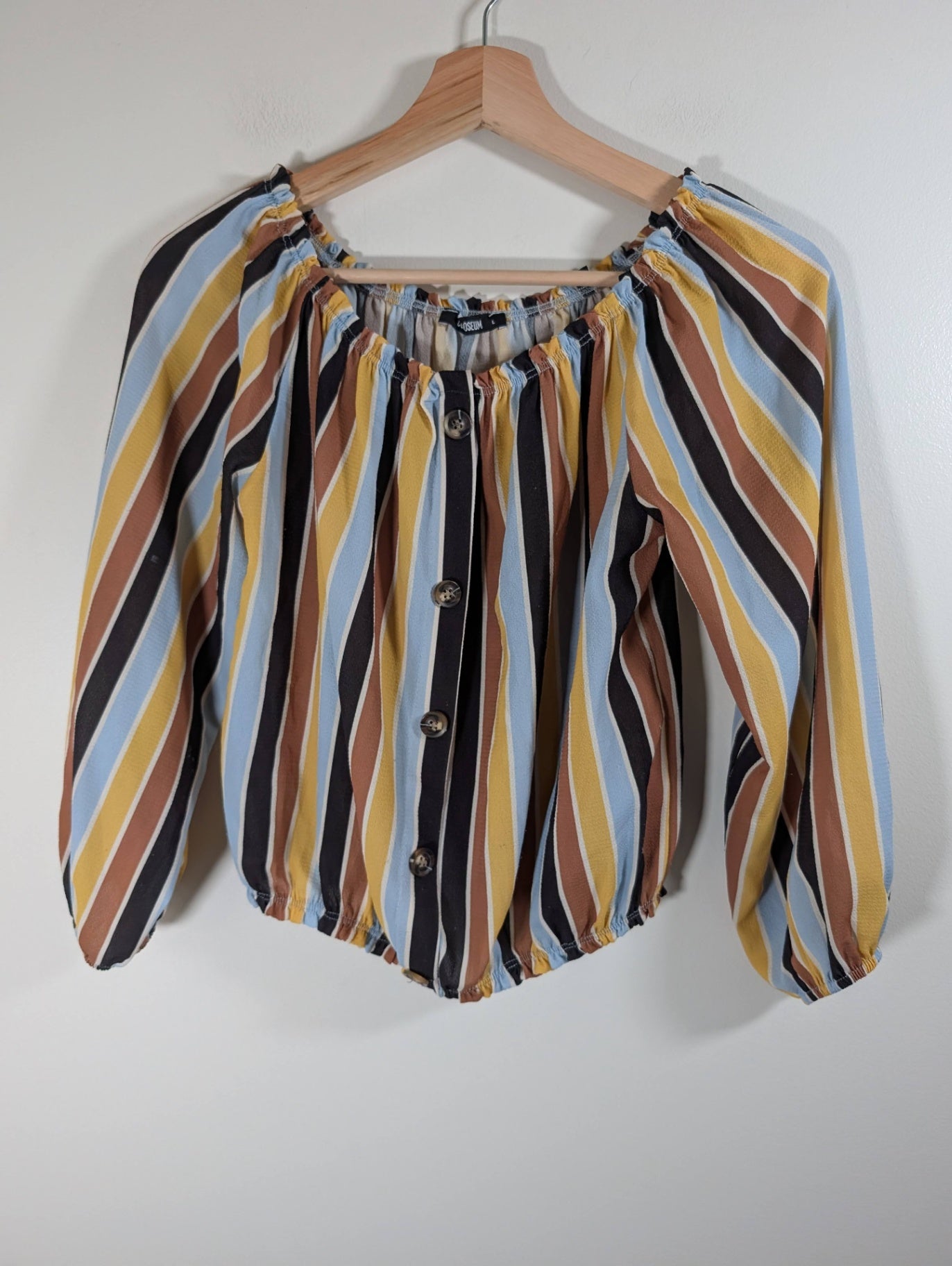 Colloseum striped blouse - Large