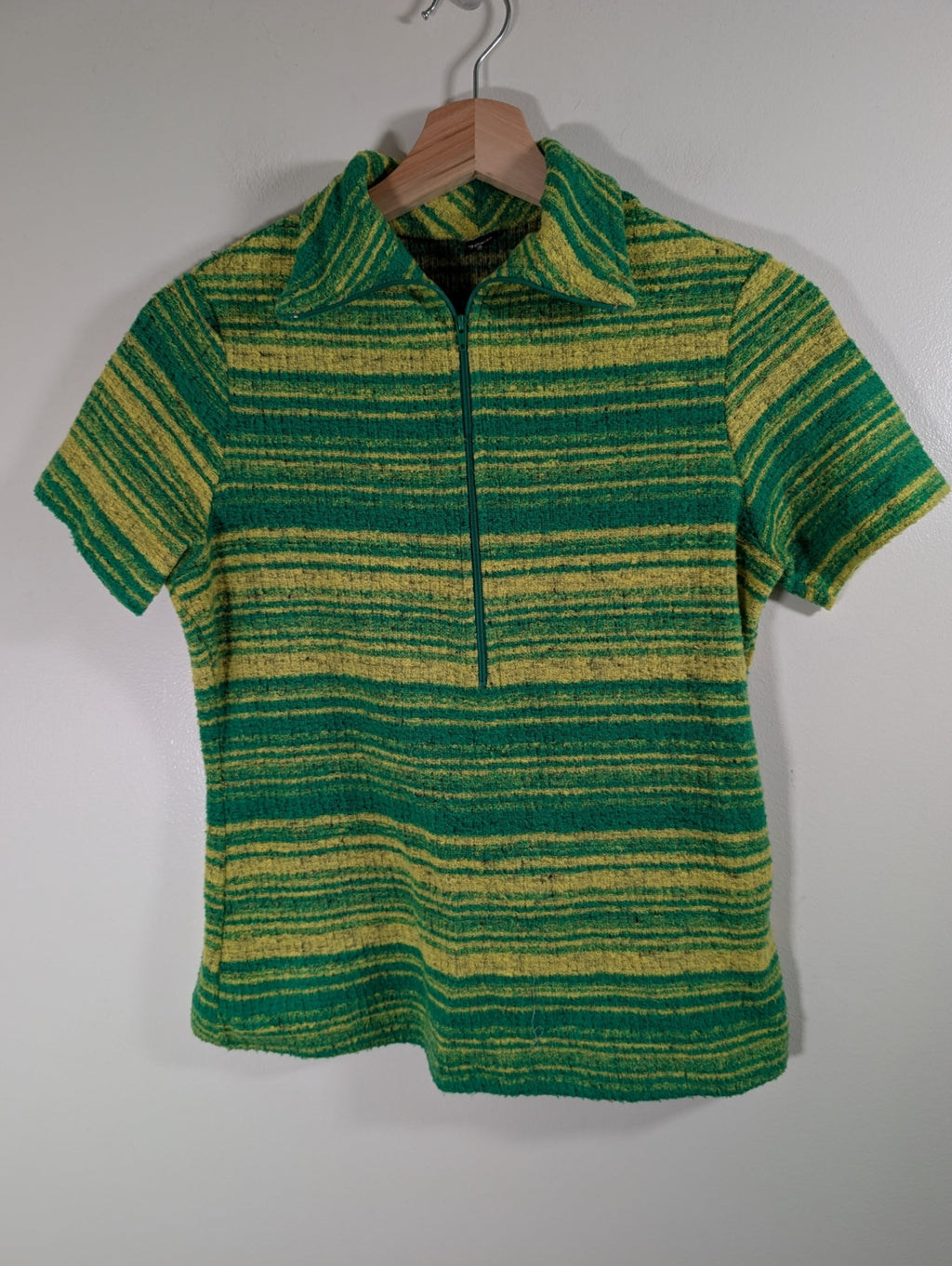 Joes green/yellow blouse - Large (but fits small)