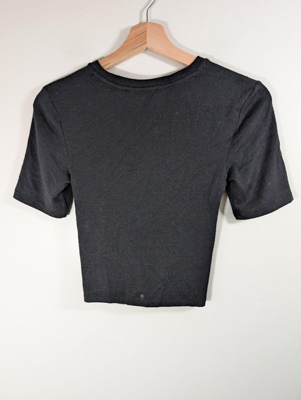 Wilfred Free knit black twist tee - XS