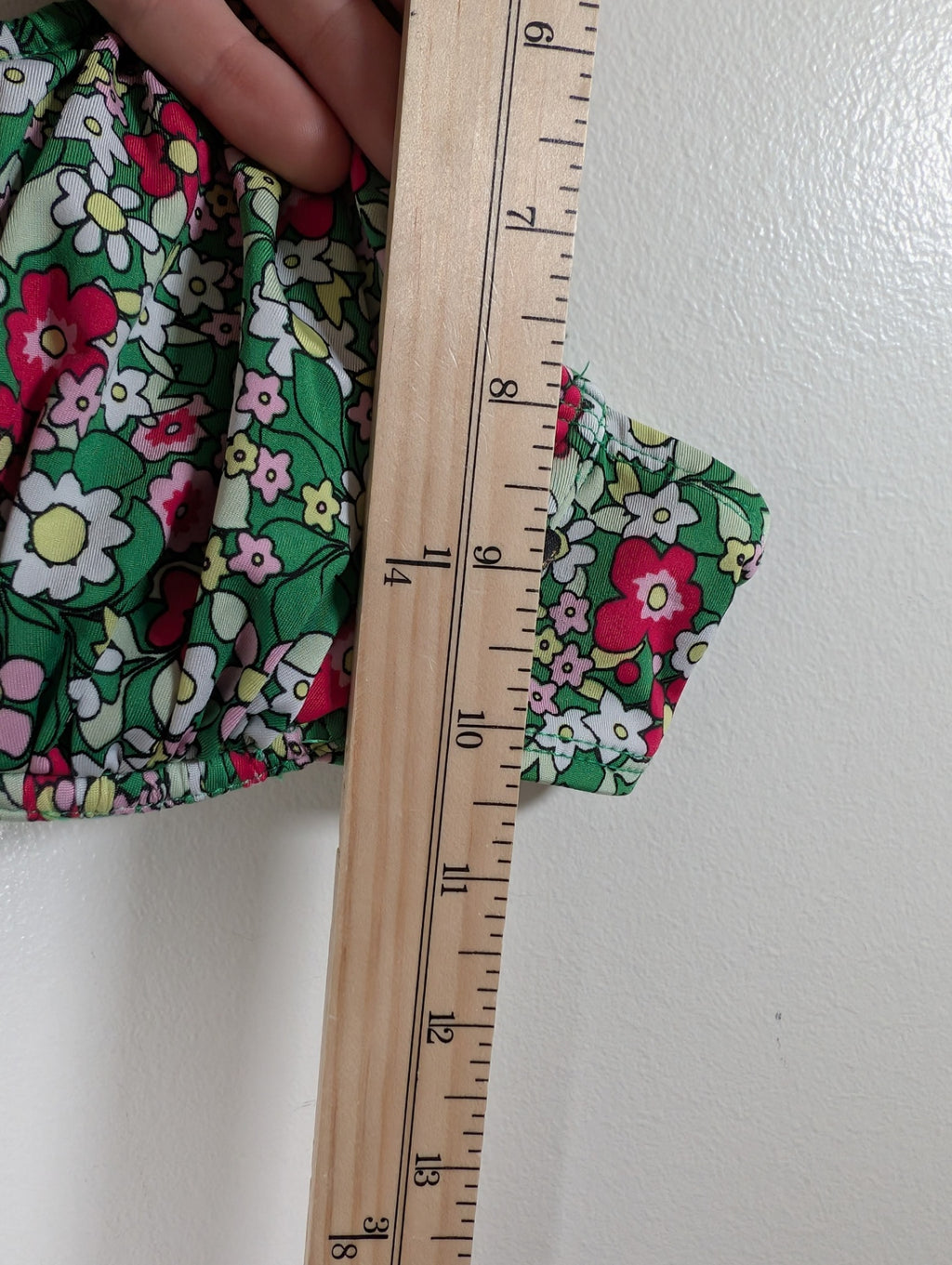La Vie en Rose floral swim top - Large