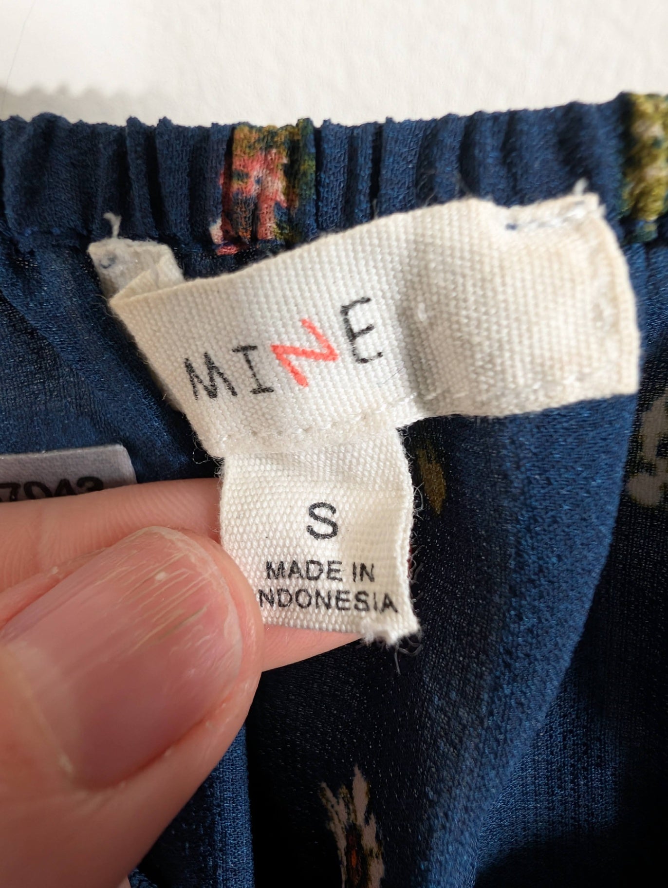 Mine floral tank - Small