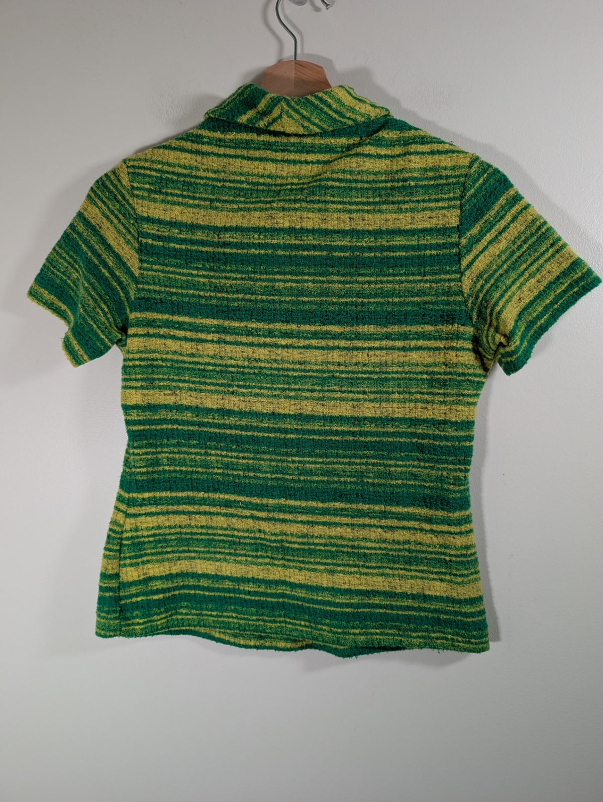 Joes green/yellow blouse - Large (but fits small)