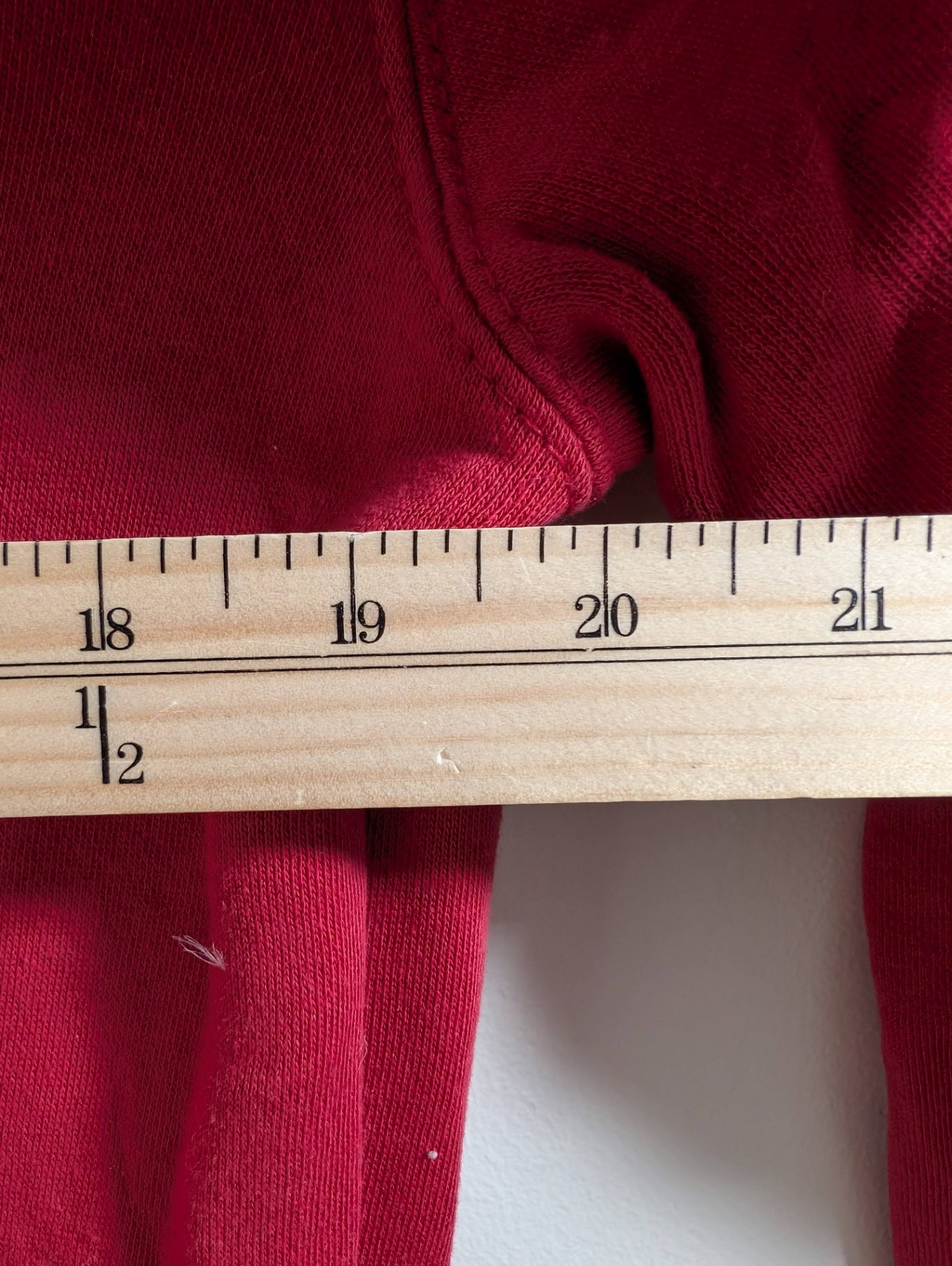 Indigo red crewneck- Small