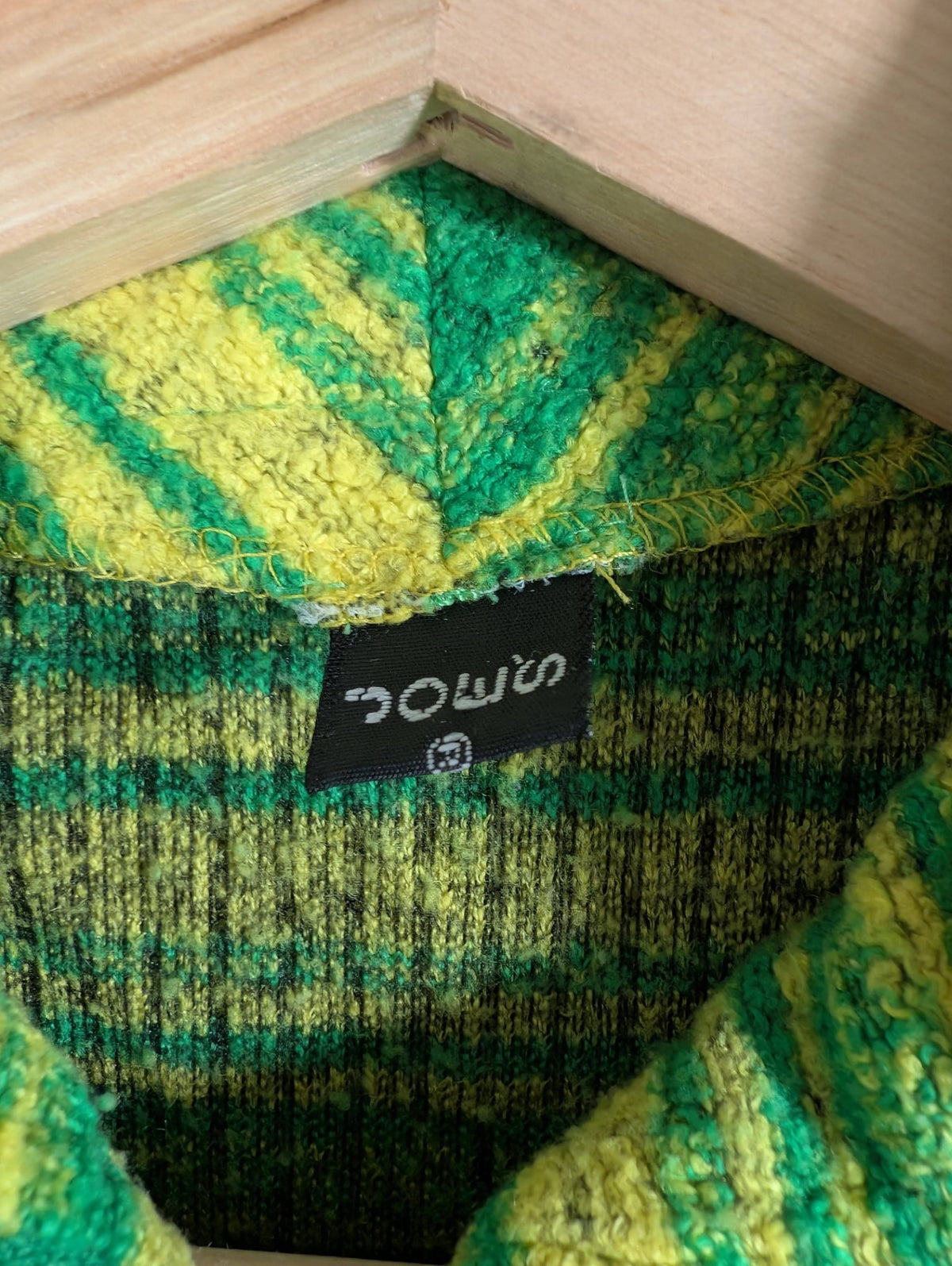 Joes green/yellow blouse - Large (but fits small)
